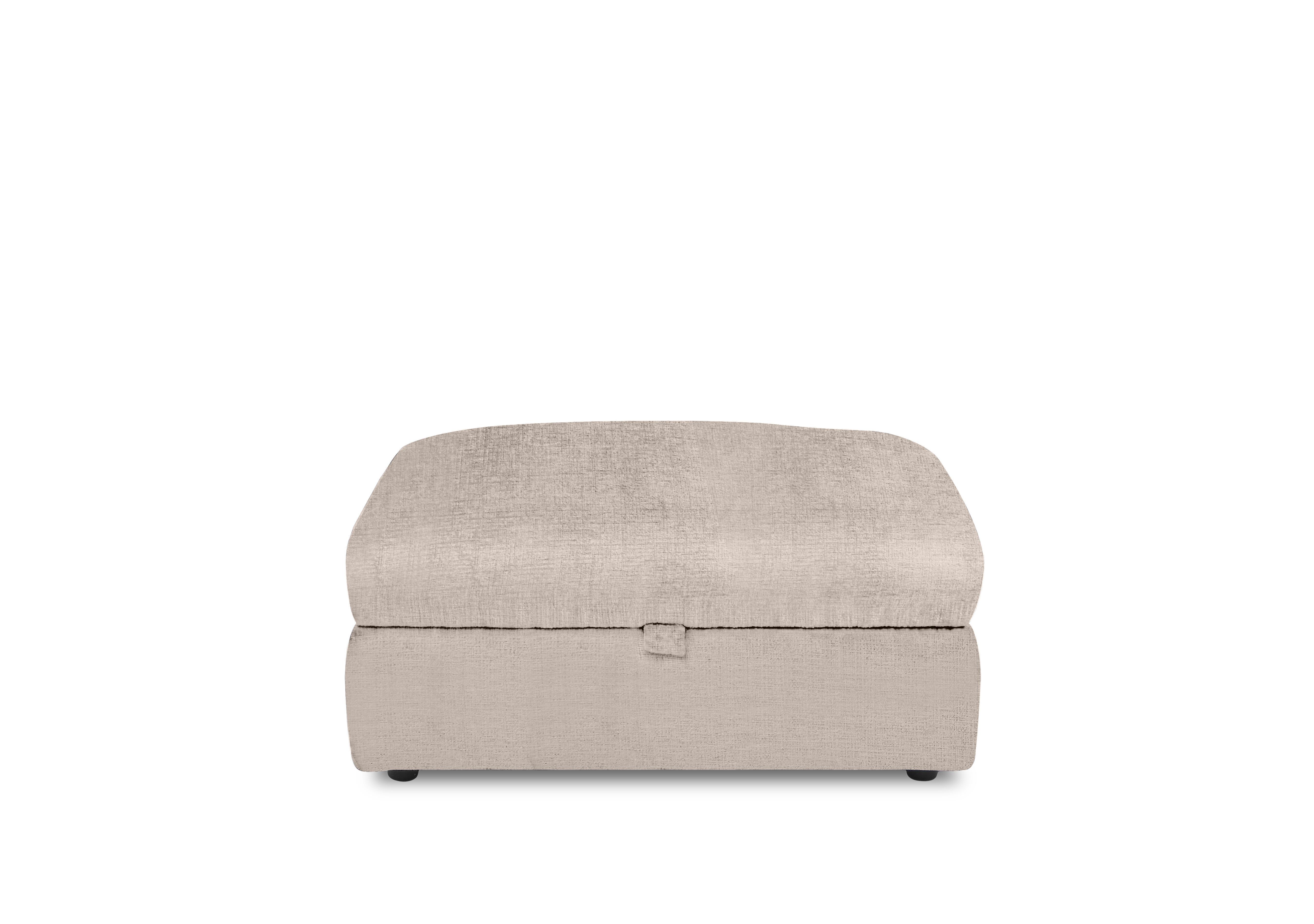 Royale Storage Footstool in Lustro Dove on Furniture Village