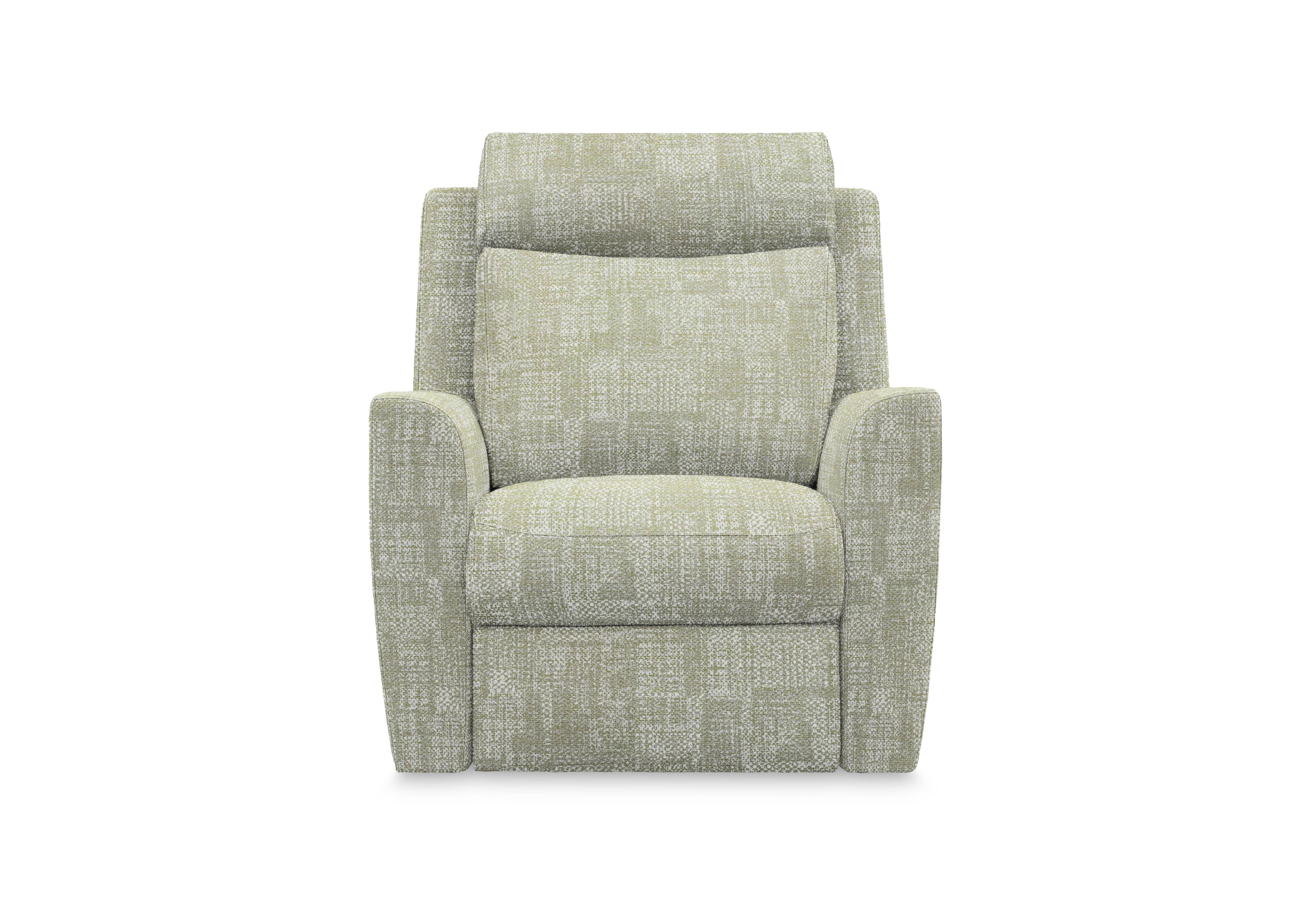 Wren Fabric Power Recliner Chair with Power Headrest and Power Lumbar in B044 Aerial Vista on Furniture Village
