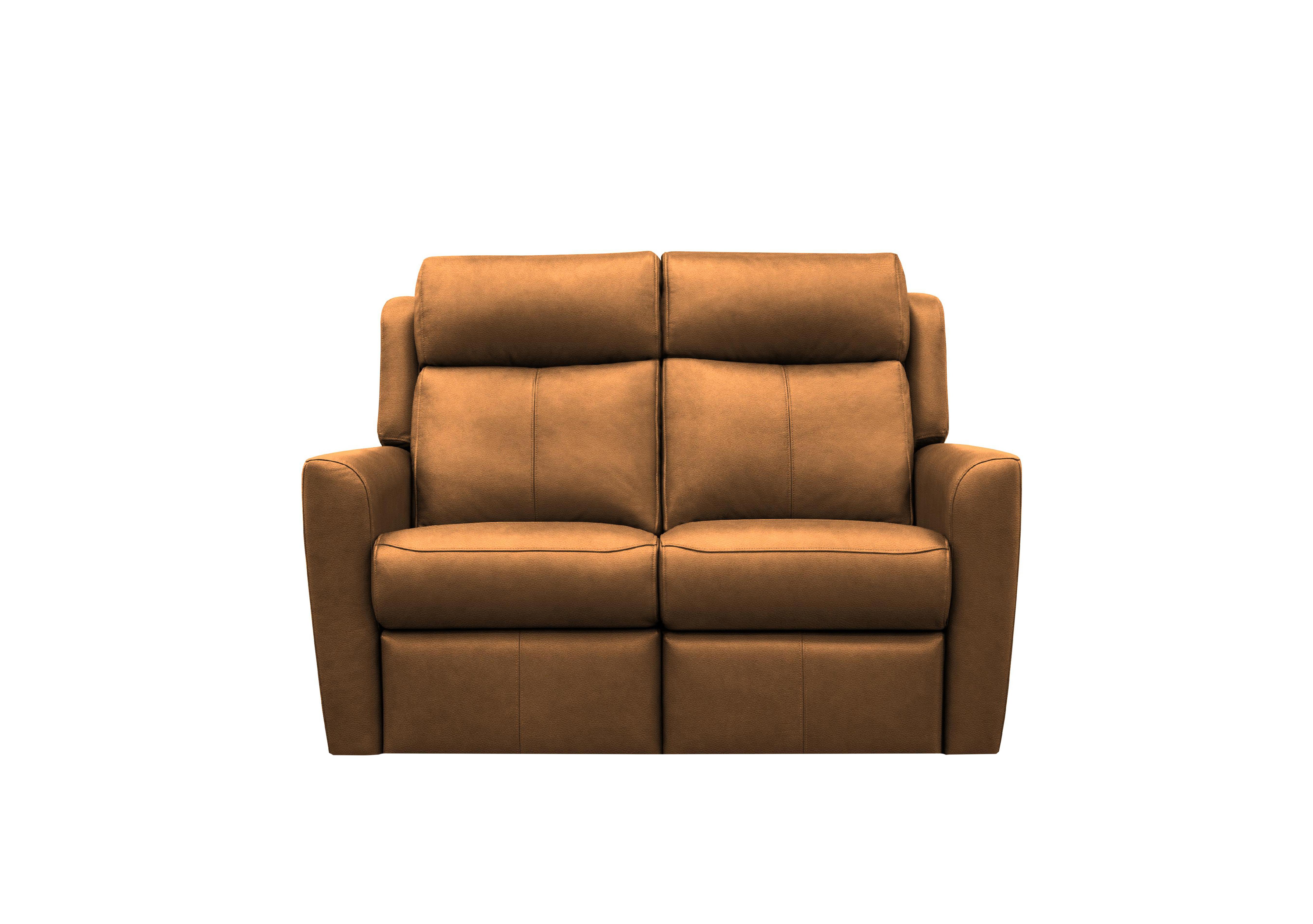 Wren 2 Seater Leather Sofa in L847 Cambridge Tan on Furniture Village