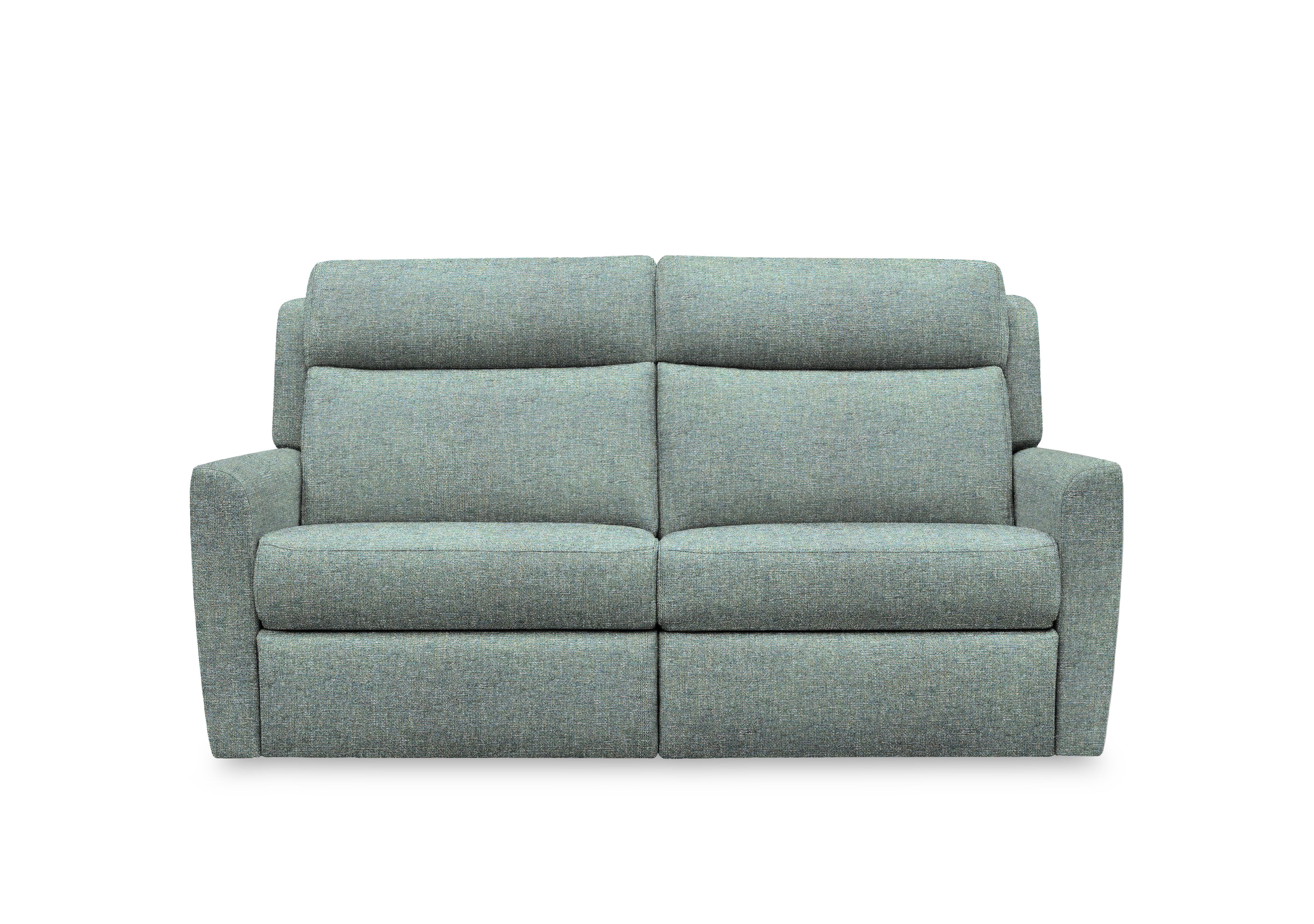 Wren 2 Cushion 3 Seater Fabric Sofa in A020 Dapple Kingfisher on Furniture Village