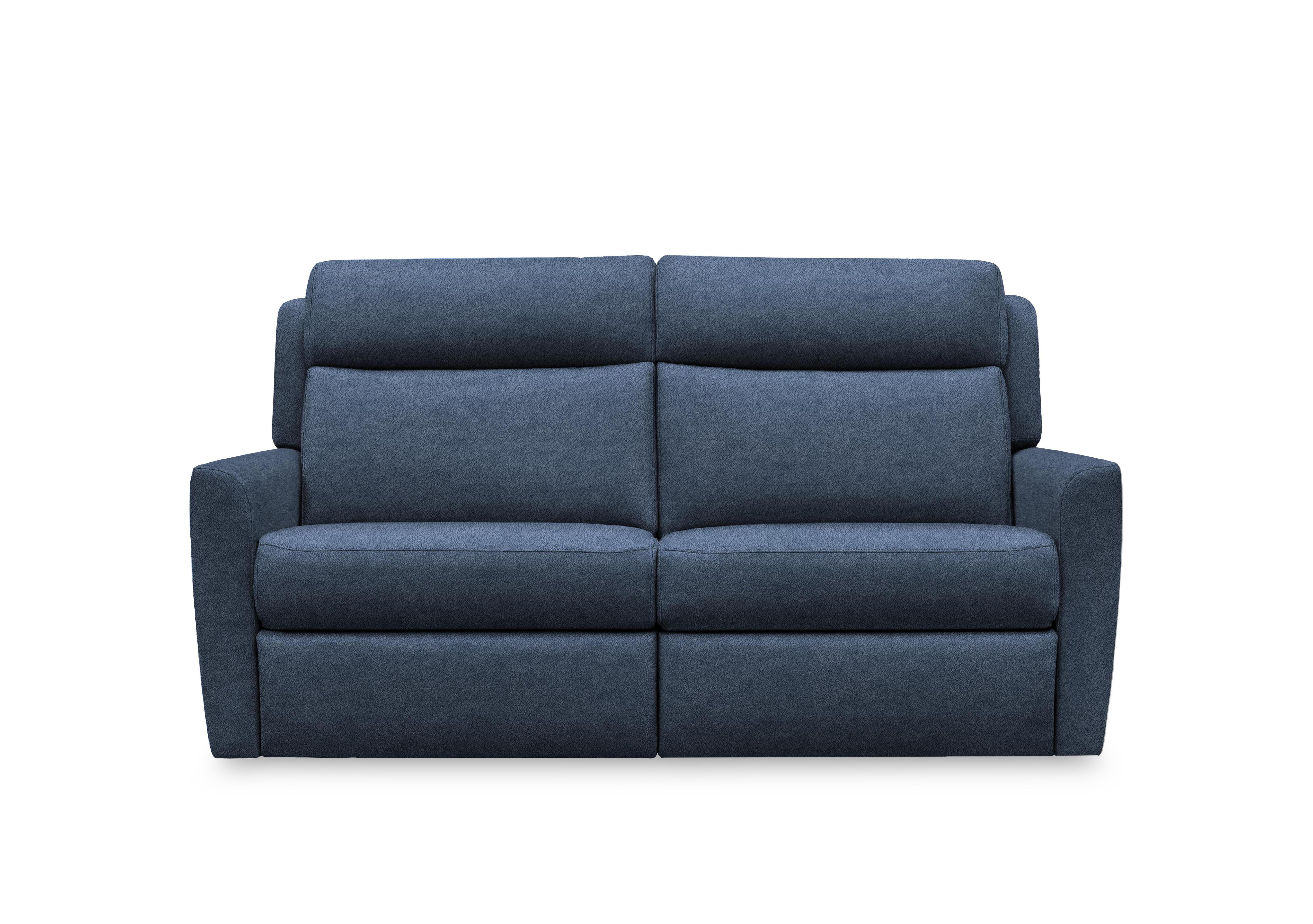 Wren 2 Cushion 3 Seater Fabric Sofa in A125 Stingray Indigo on Furniture Village