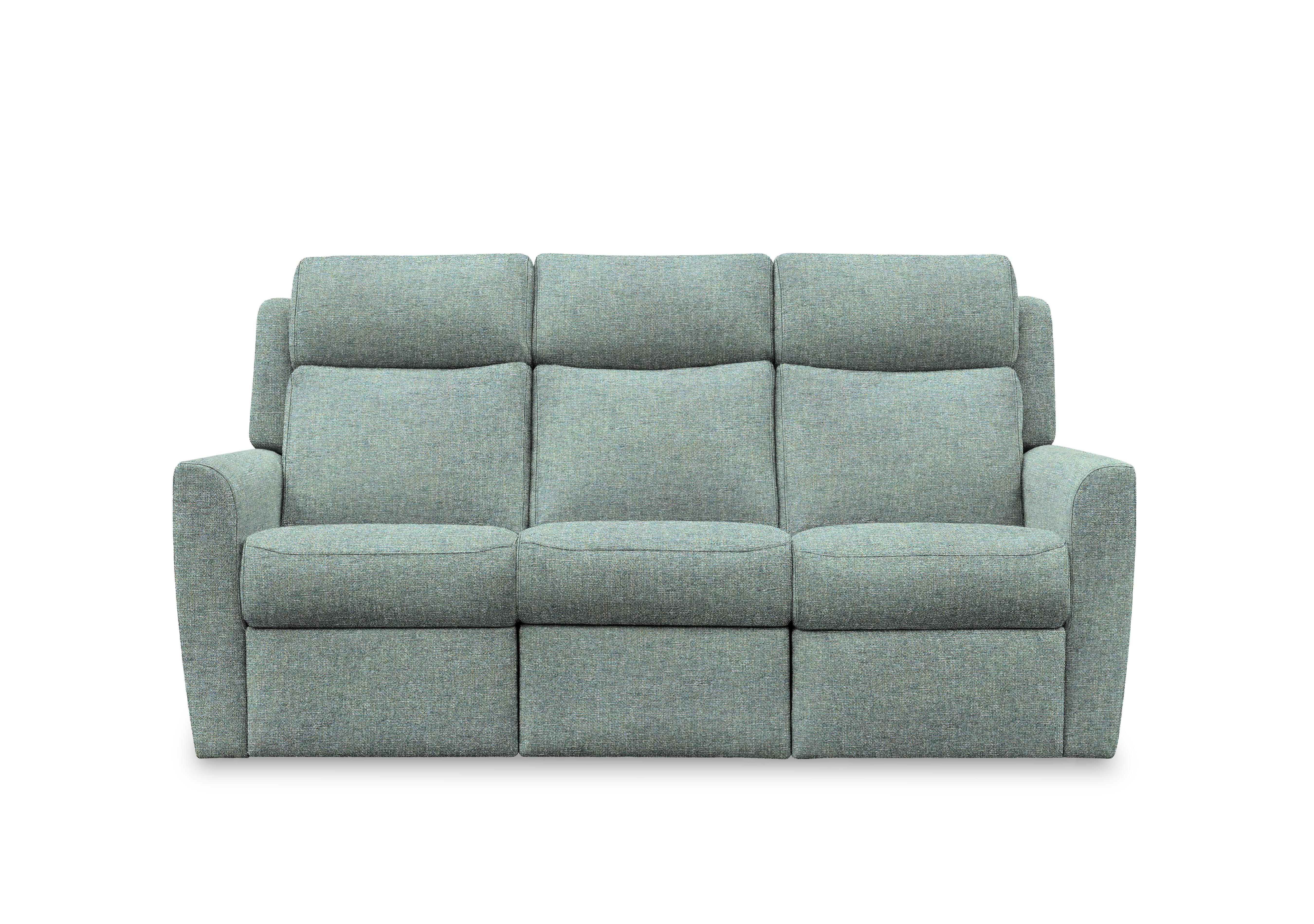 Wren 3 Seater Fabric Sofa in A020 Dapple Kingfisher on Furniture Village