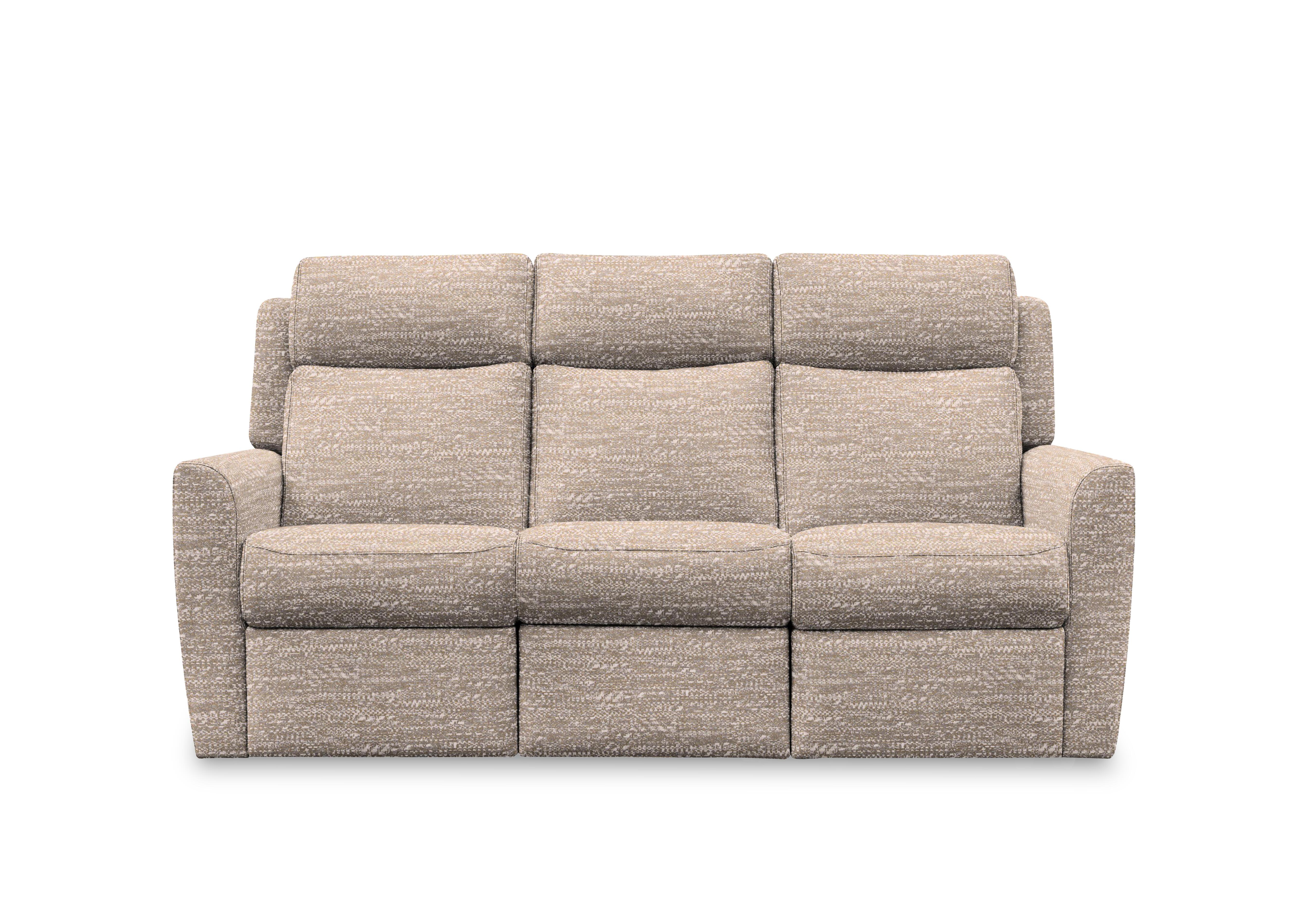 Wren 3 Seater Fabric Sofa in A050 Maddox Sandstone on Furniture Village