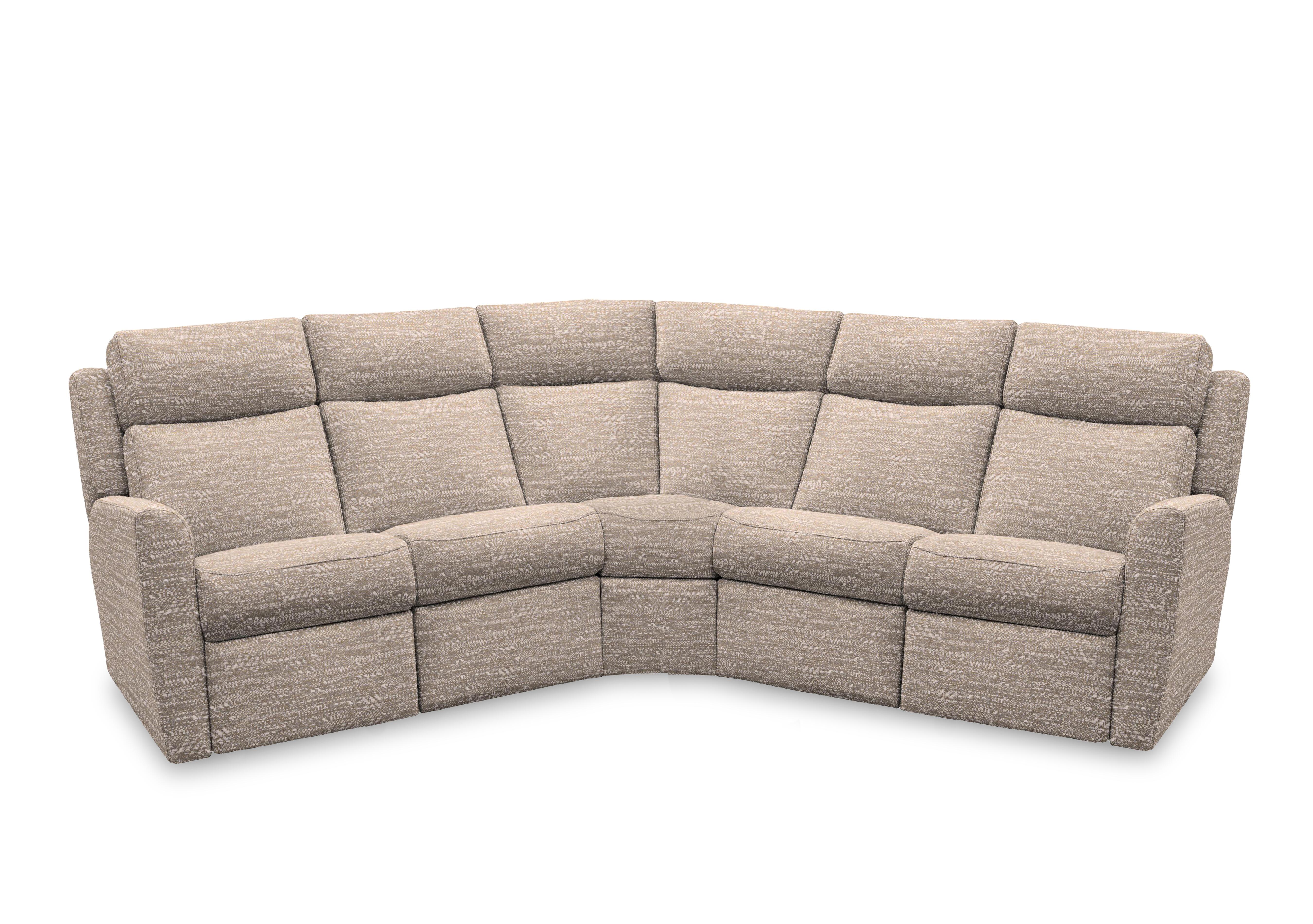 Wren Large Fabric Corner Sofa in A050 Maddox Sandstone on Furniture Village