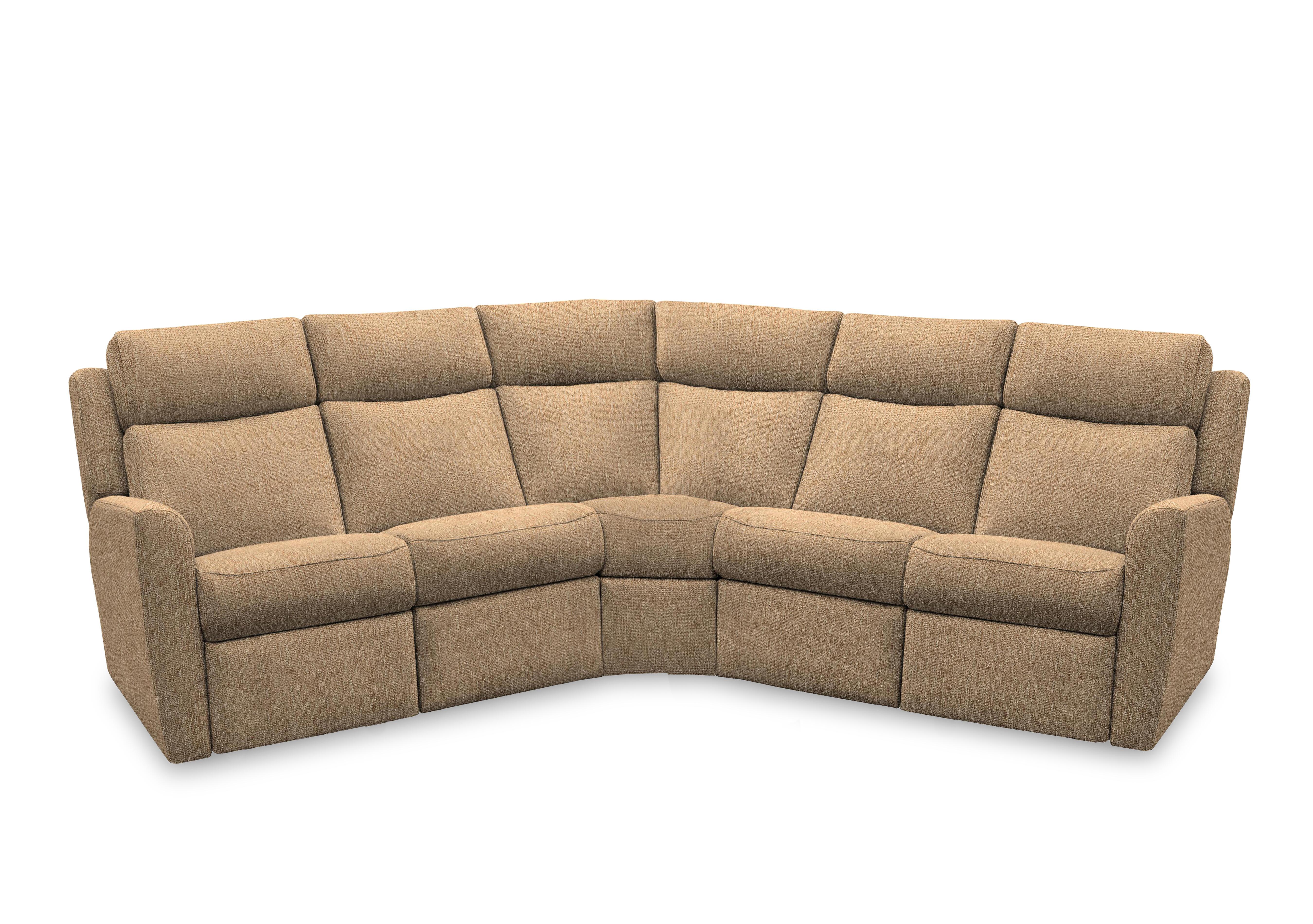 Wren Large Fabric Corner Sofa in A070 Boucle Cocoa on Furniture Village
