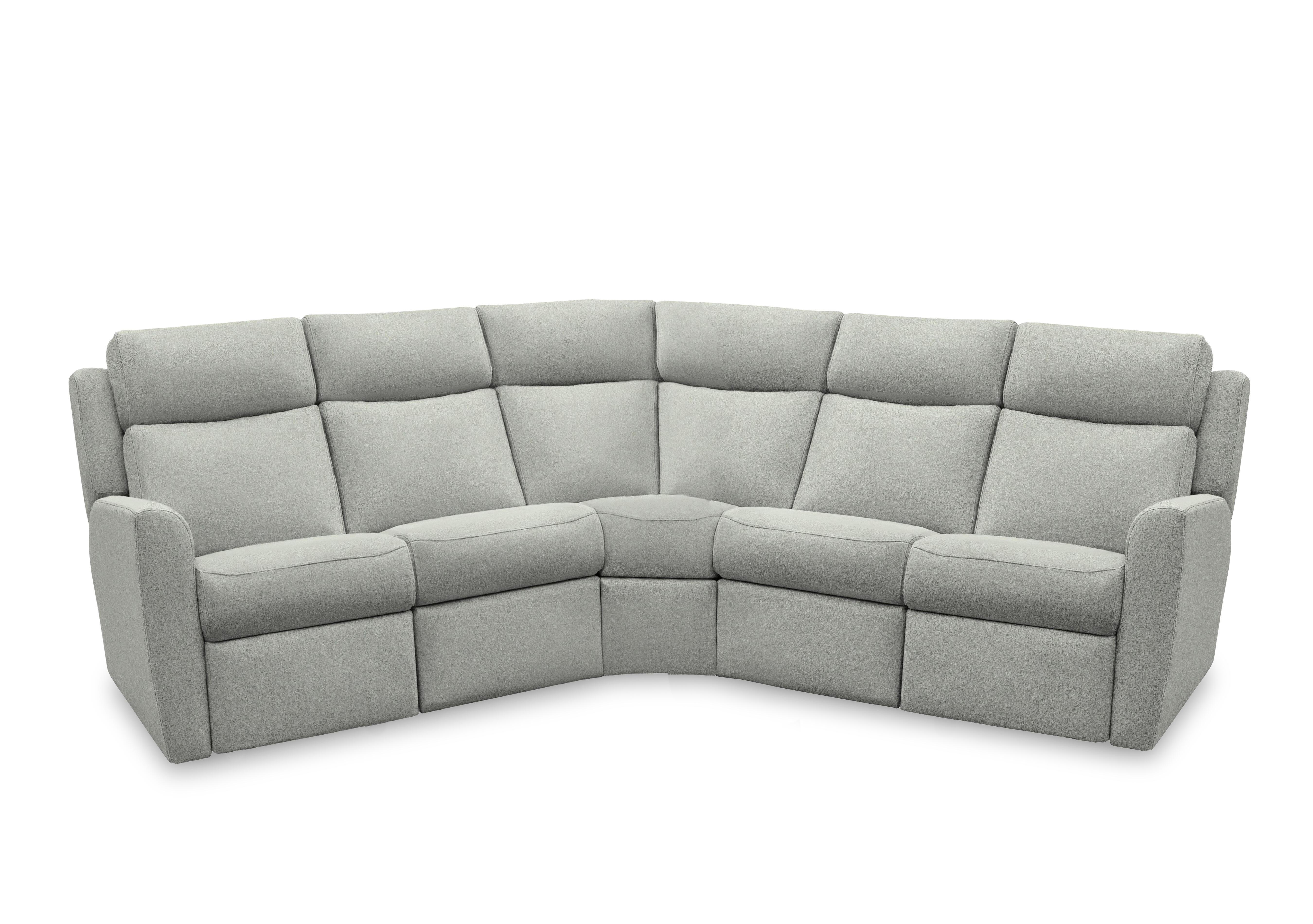 Wren Large Fabric Corner Sofa in A124 Stingray Charcoal on Furniture Village