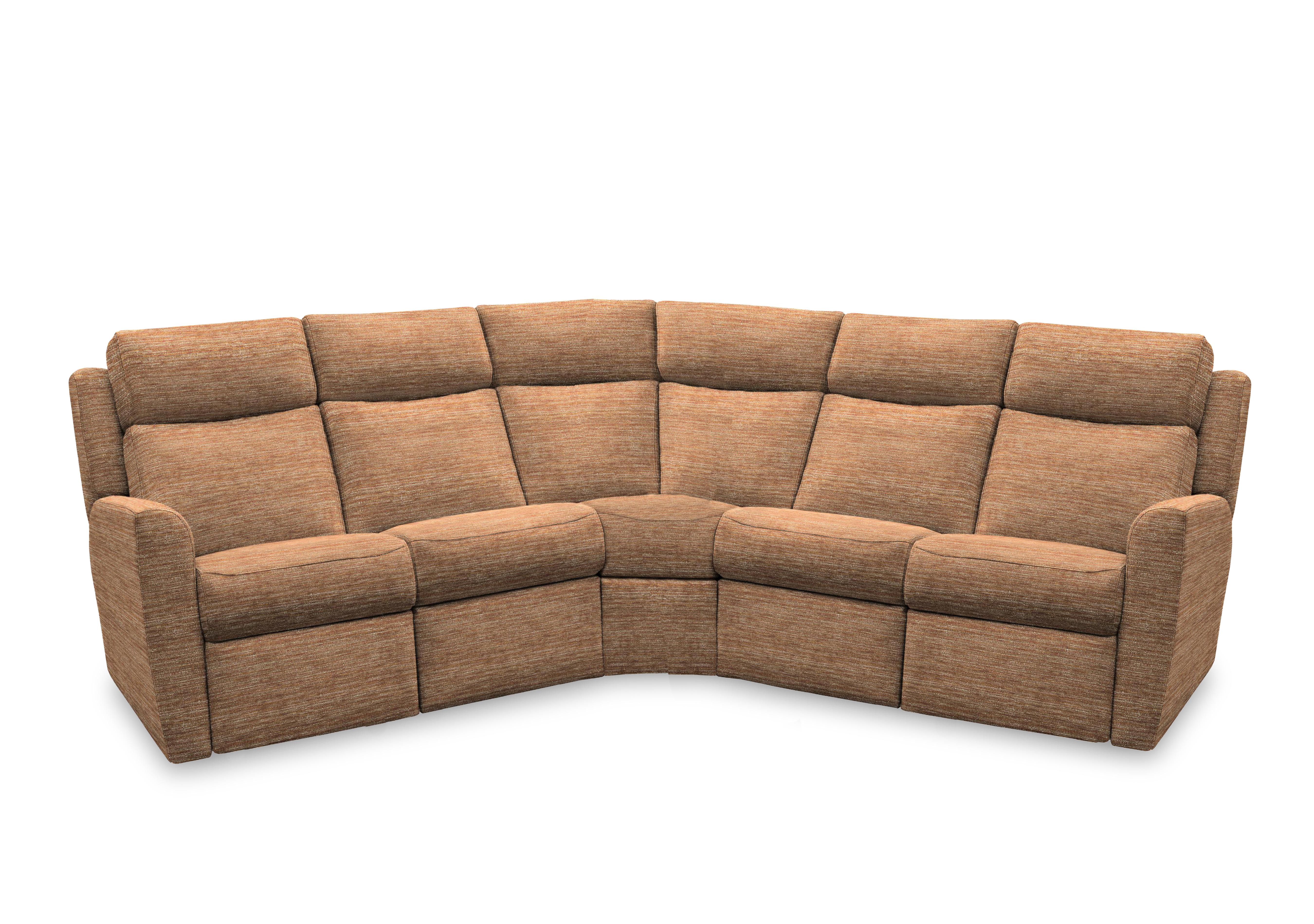 Wren Large Fabric Corner Sofa in B908 Victoria Ginger on Furniture Village