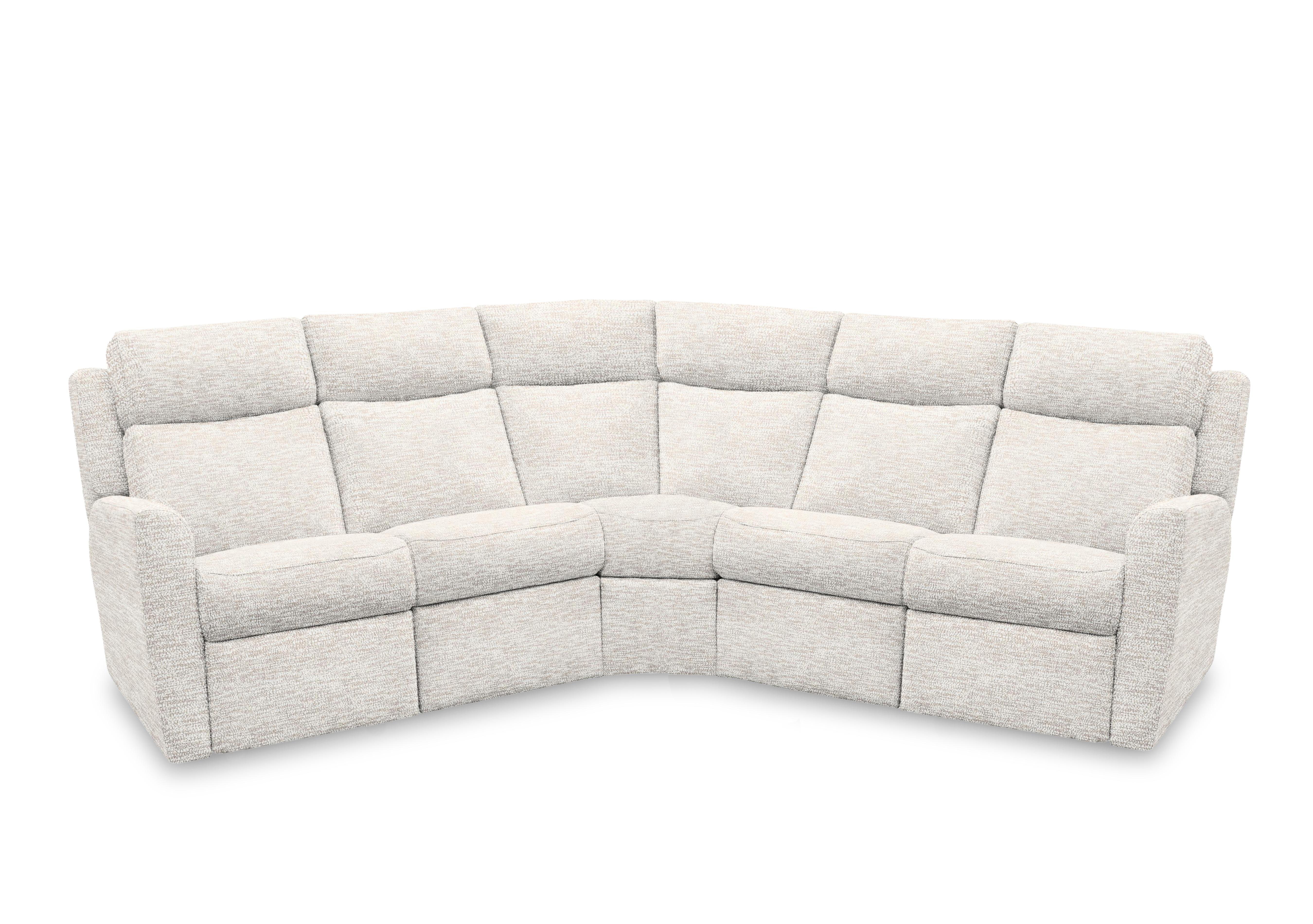Wren Large Fabric Corner Sofa in C931 Rush Cream on Furniture Village