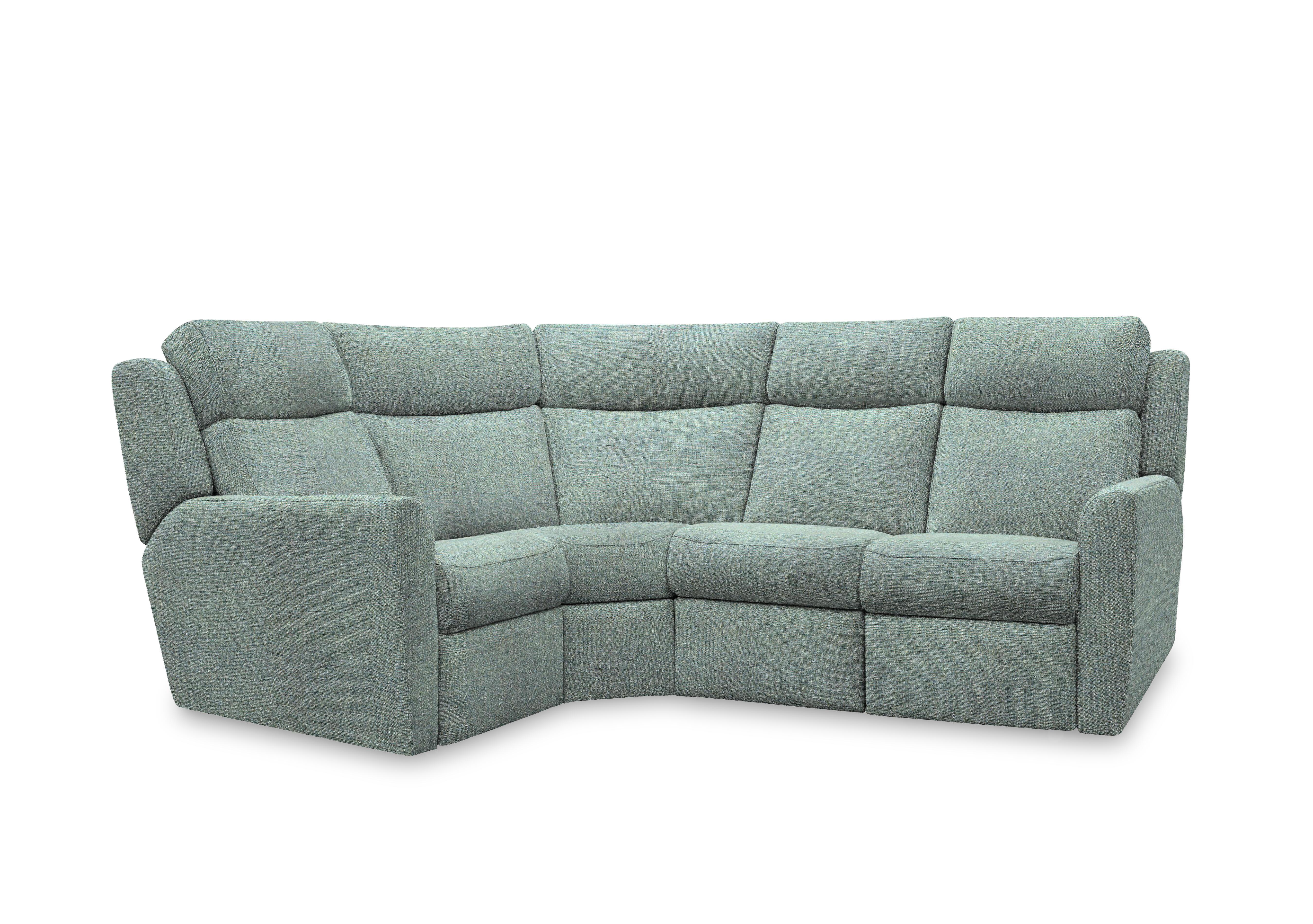 Wren Small Fabric Corner Sofa in A020 Dapple Kingfisher on Furniture Village