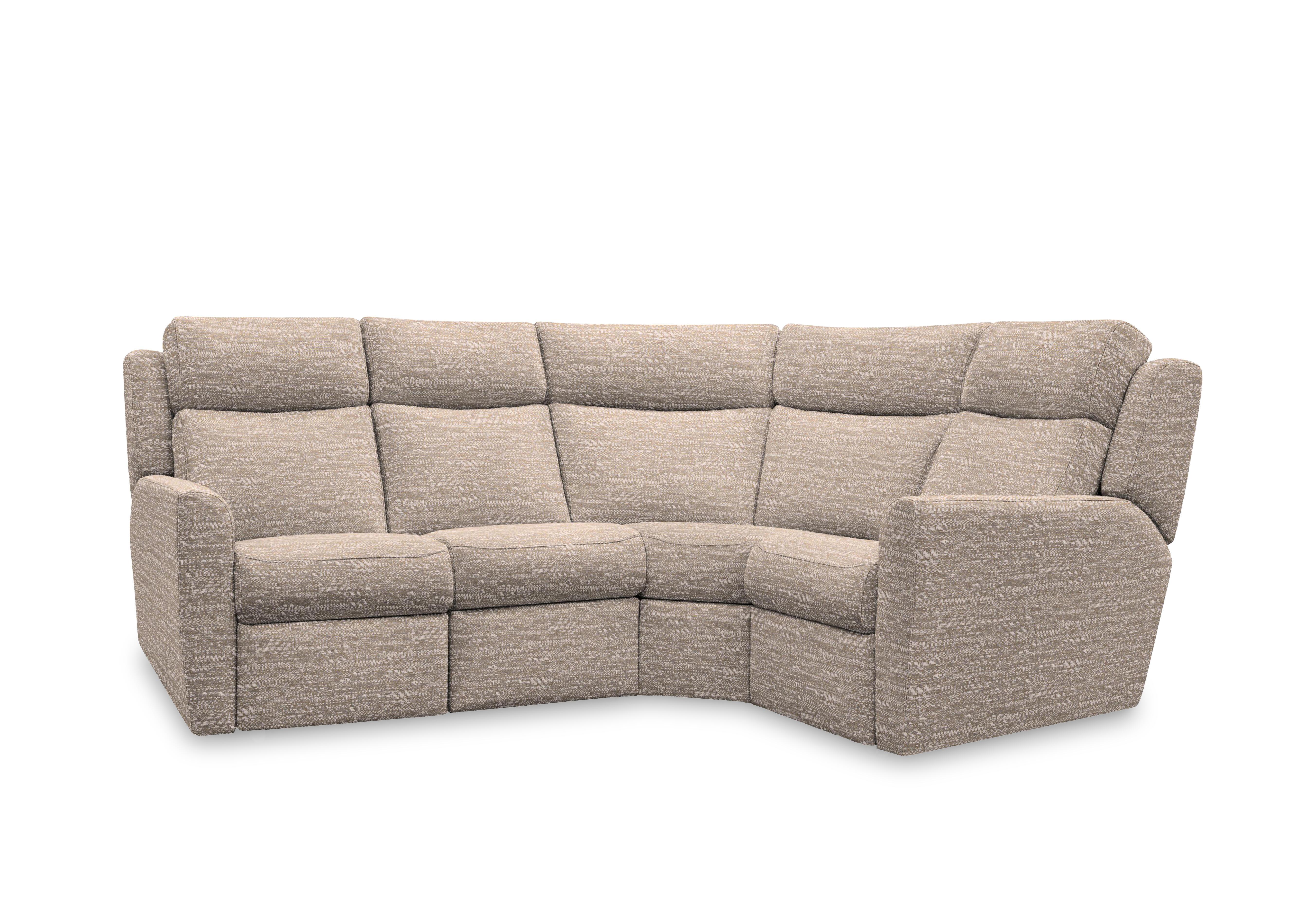 Wren Small Fabric Corner Sofa in A050 Maddox Sandstone on Furniture Village