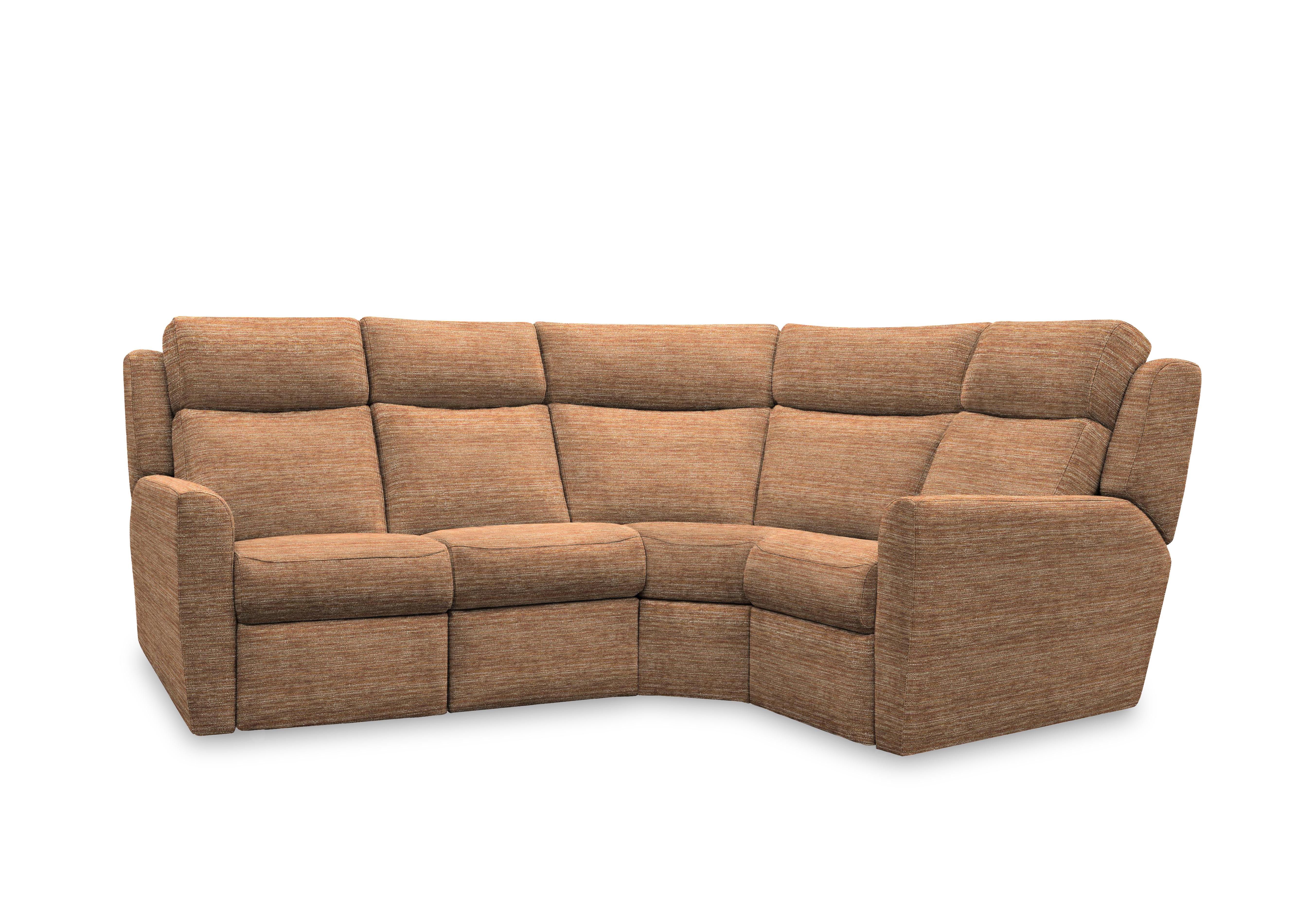 Wren Small Fabric Corner Sofa in B908 Victoria Ginger on Furniture Village