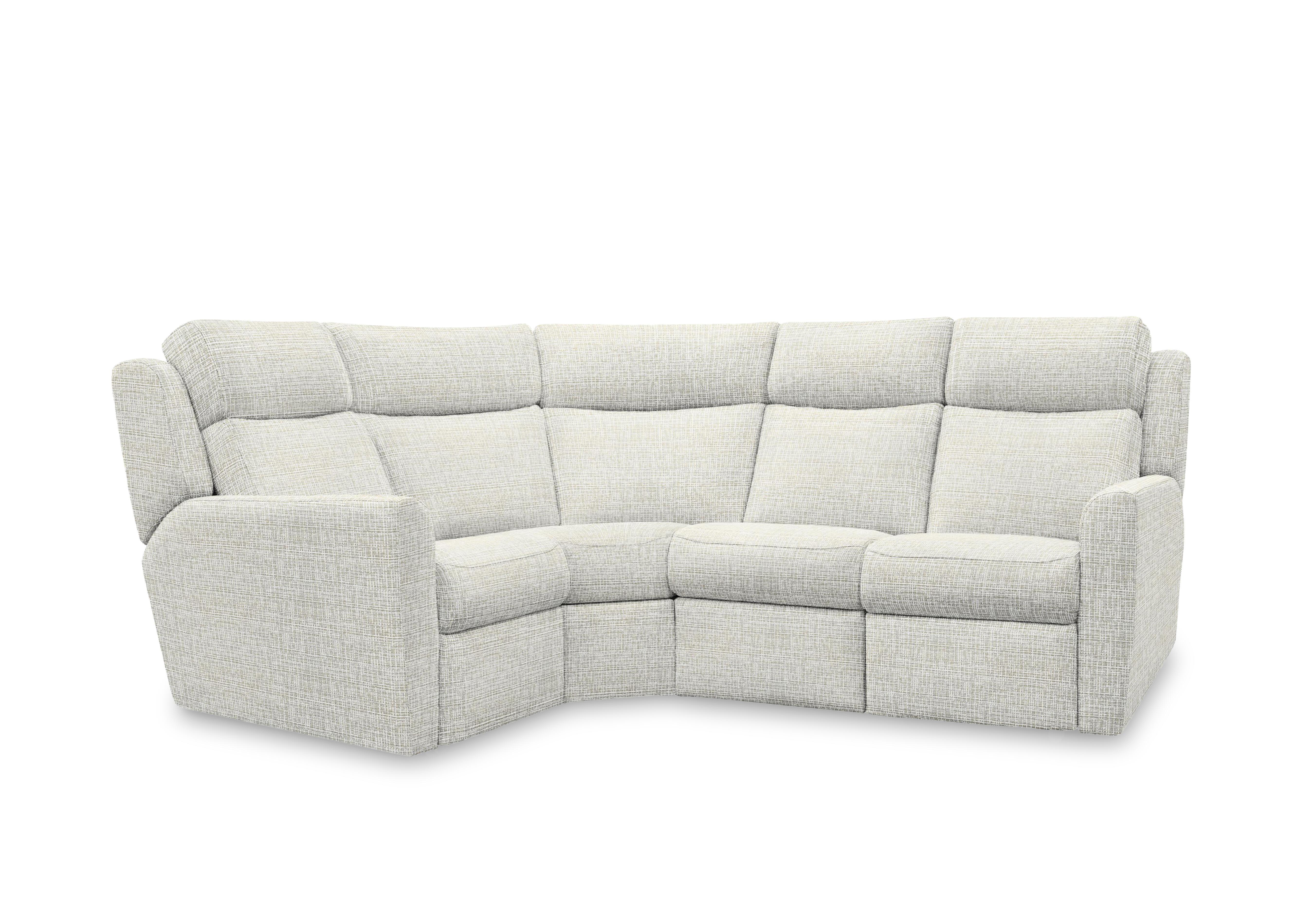 Wren Small Fabric Corner Sofa in B920 Waffle Taupe on Furniture Village