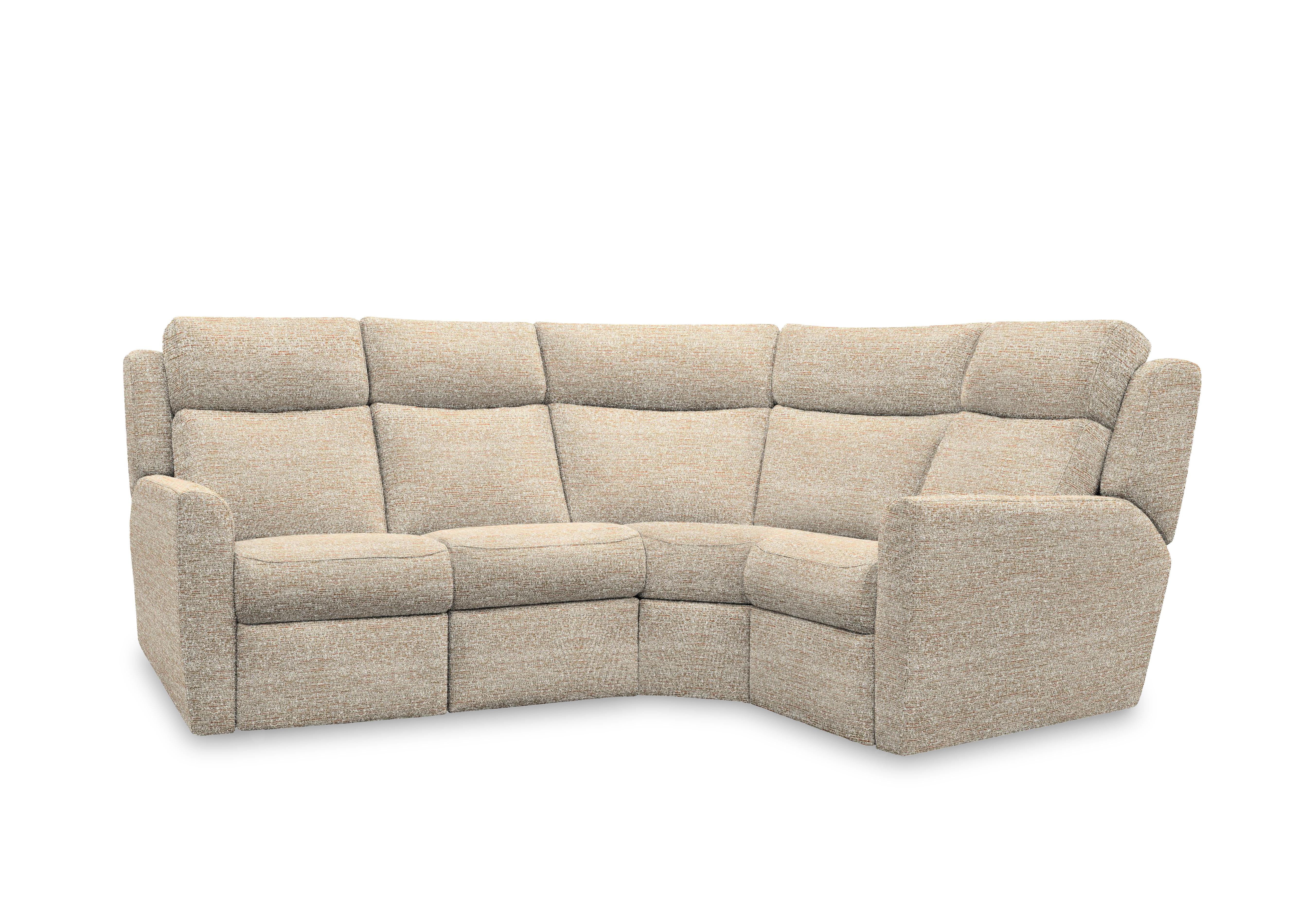 Wren Small Fabric Corner Sofa in C030 Kampala Beige on Furniture Village
