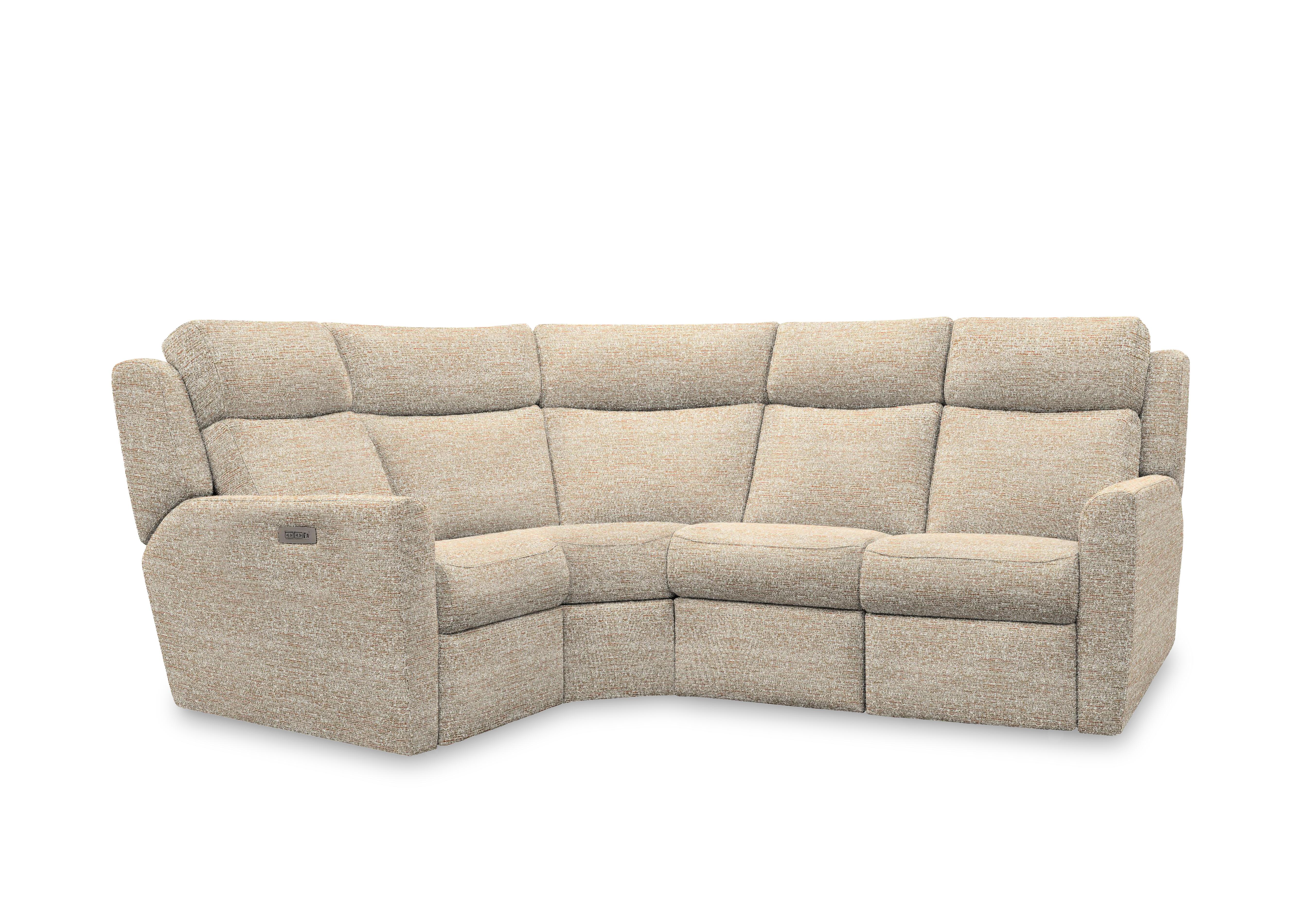 Wren Small Fabric Corner Sofa in C030 Kampala Beige on Furniture Village