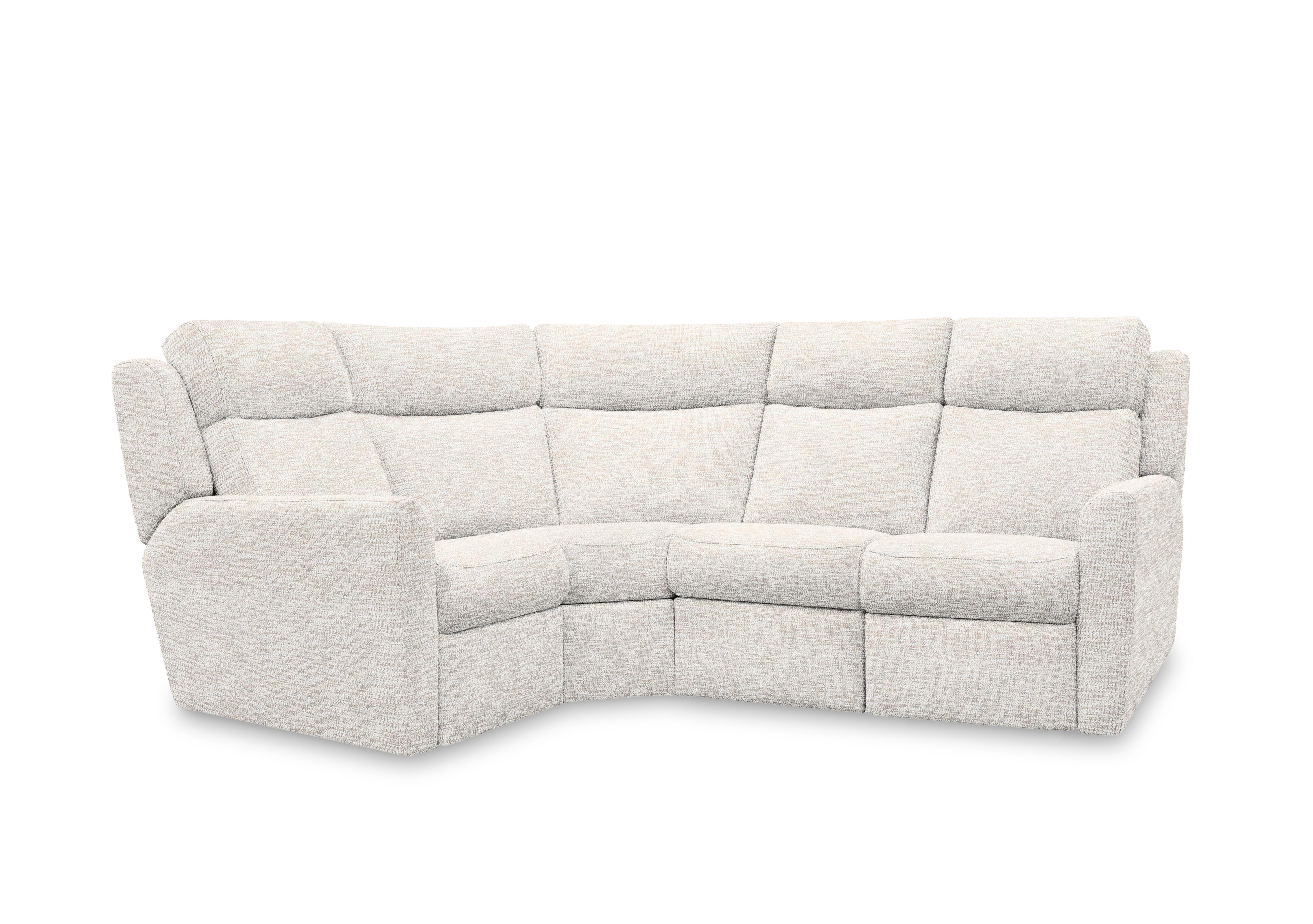 Wren Small Fabric Corner Sofa in C931 Rush Cream on Furniture Village