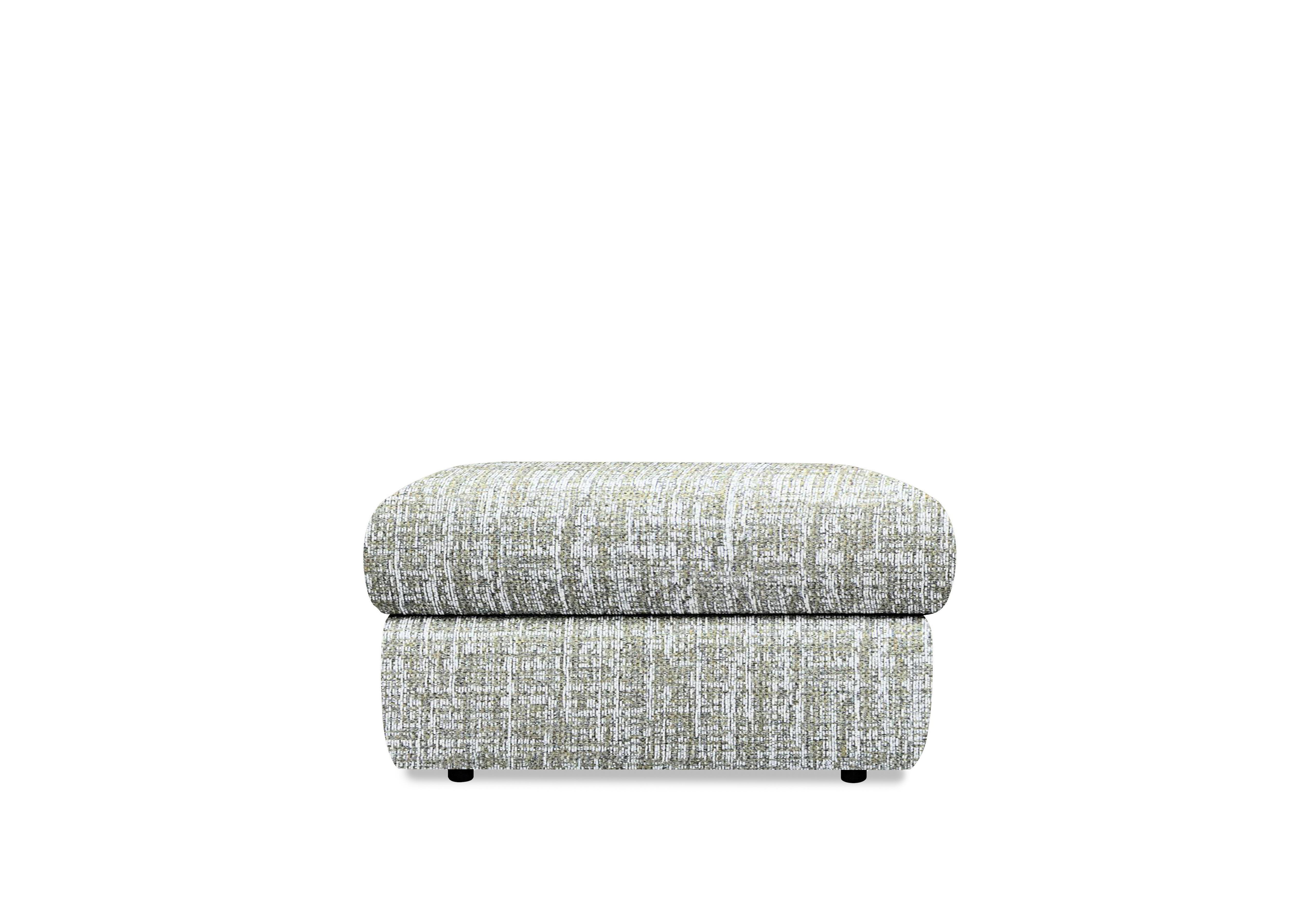 Wren Fabric Storage Footstool in B102 Shore Oatmeal on Furniture Village