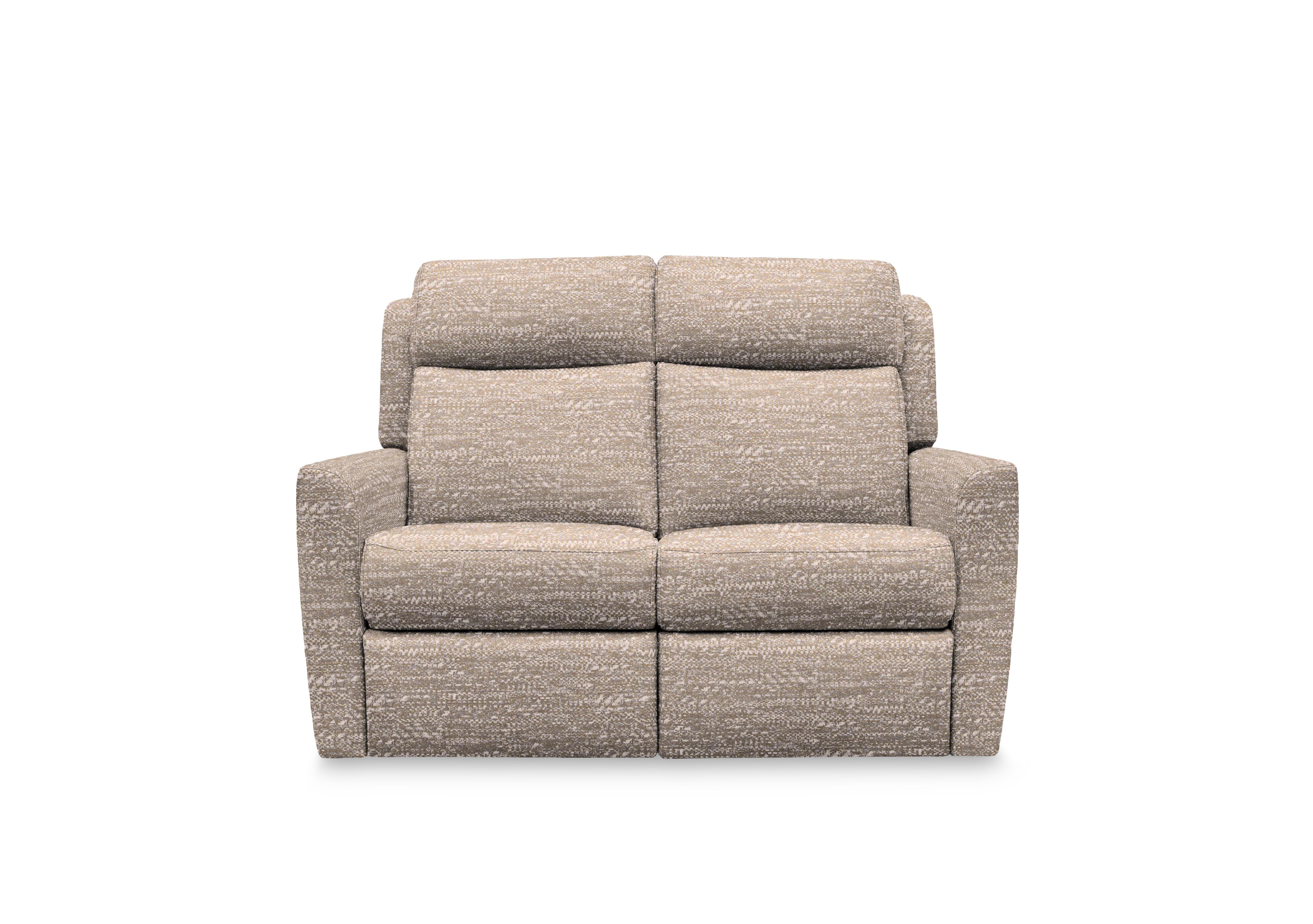 Wren 2 Seater Fabric Power Recliner Sofa with Power Headrests and Power Lumbar in A050 Maddox Sandstone on Furniture Village
