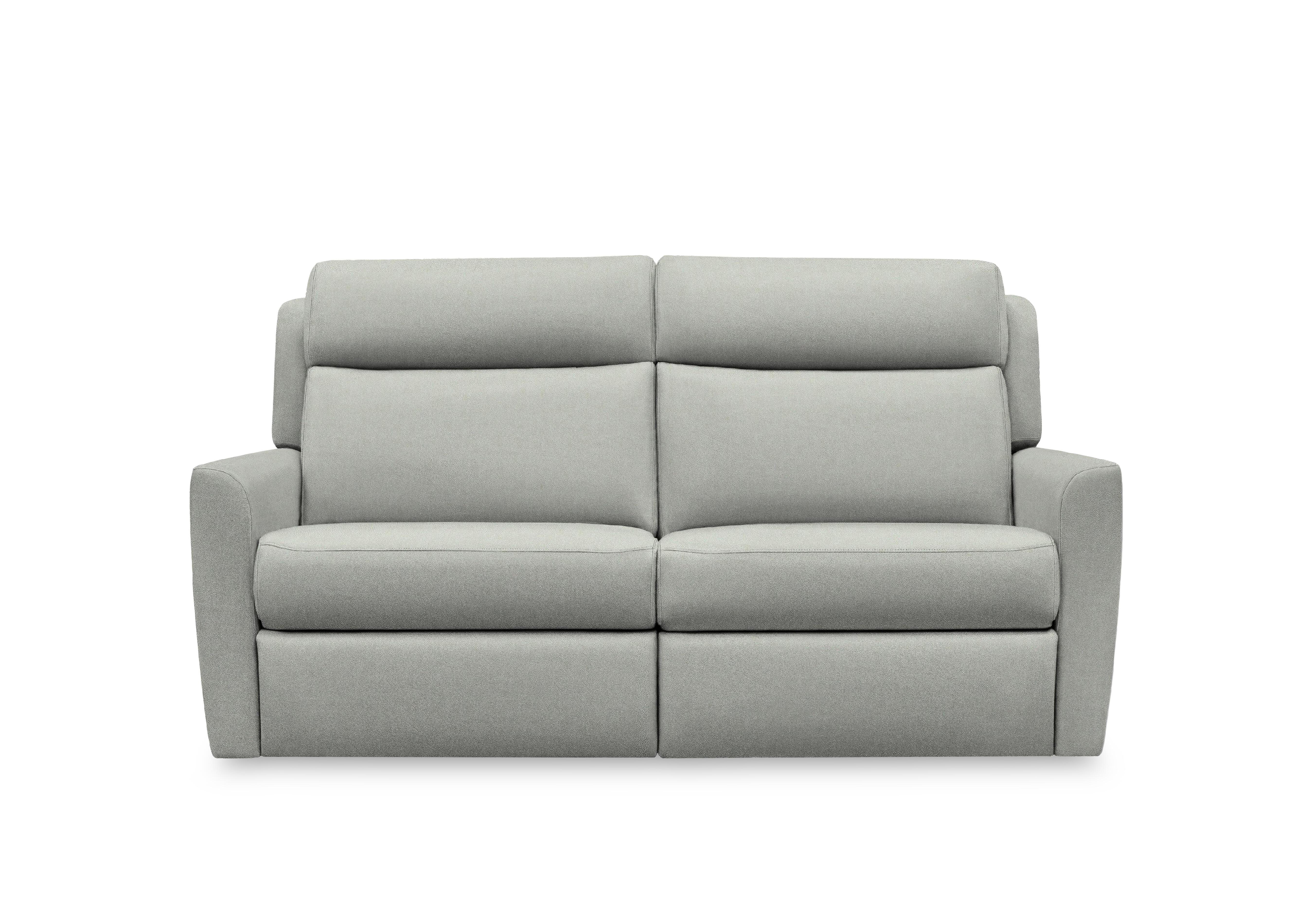 Wren 2 Cushion 3 Seater Fabric Power Recliner Sofa with Power Headrests and Power Lumbar in A124 Stingray Charcoal on Furniture Village
