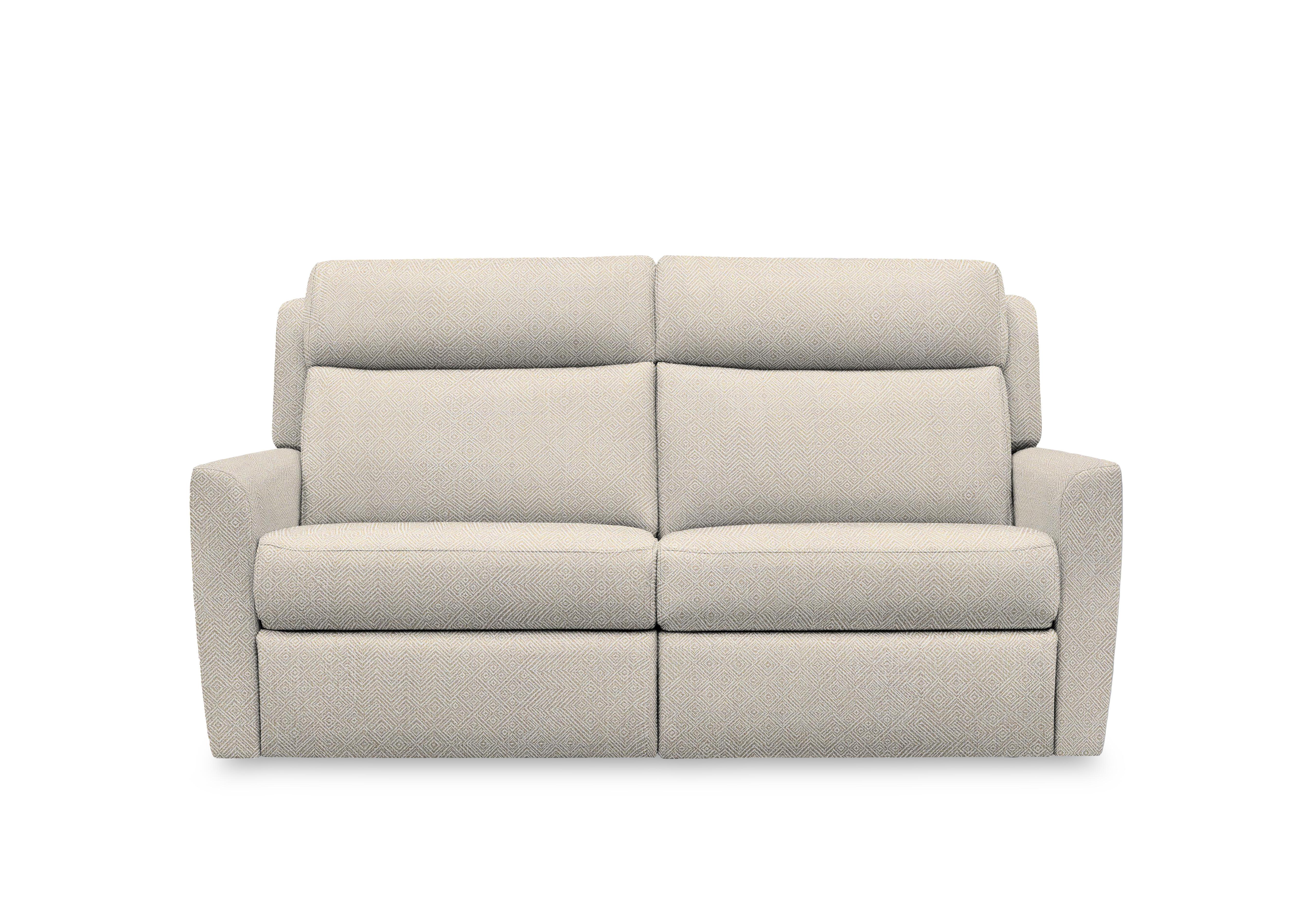 Wren 2 Cushion 3 Seater Fabric Power Recliner Sofa with Power Headrests and Power Lumbar in B011 Nebular Blush on Furniture Village