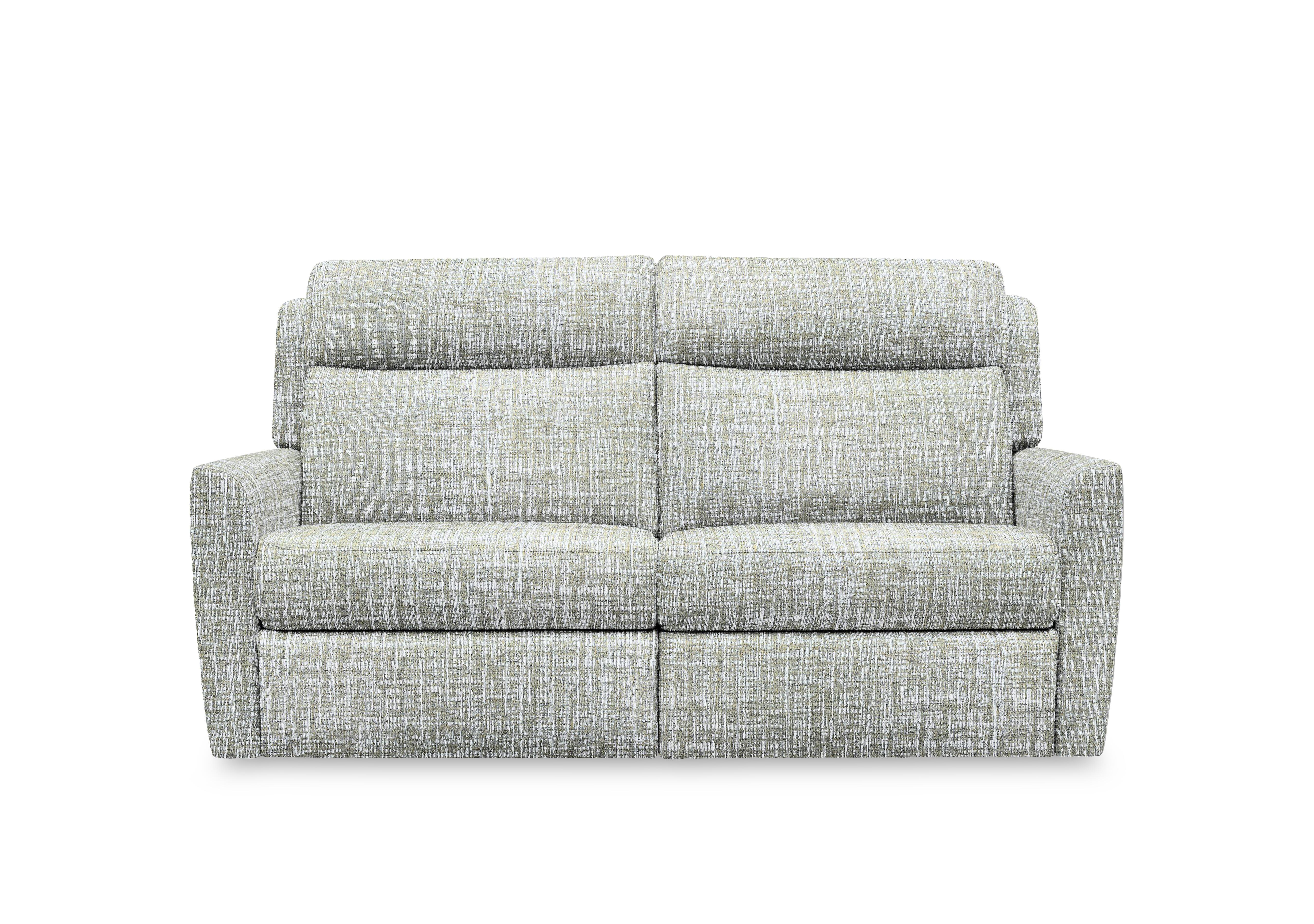 Wren 2 Cushion 3 Seater Fabric Power Recliner Sofa with Power Headrests and Power Lumbar in B102 Shore Oatmeal on Furniture Village