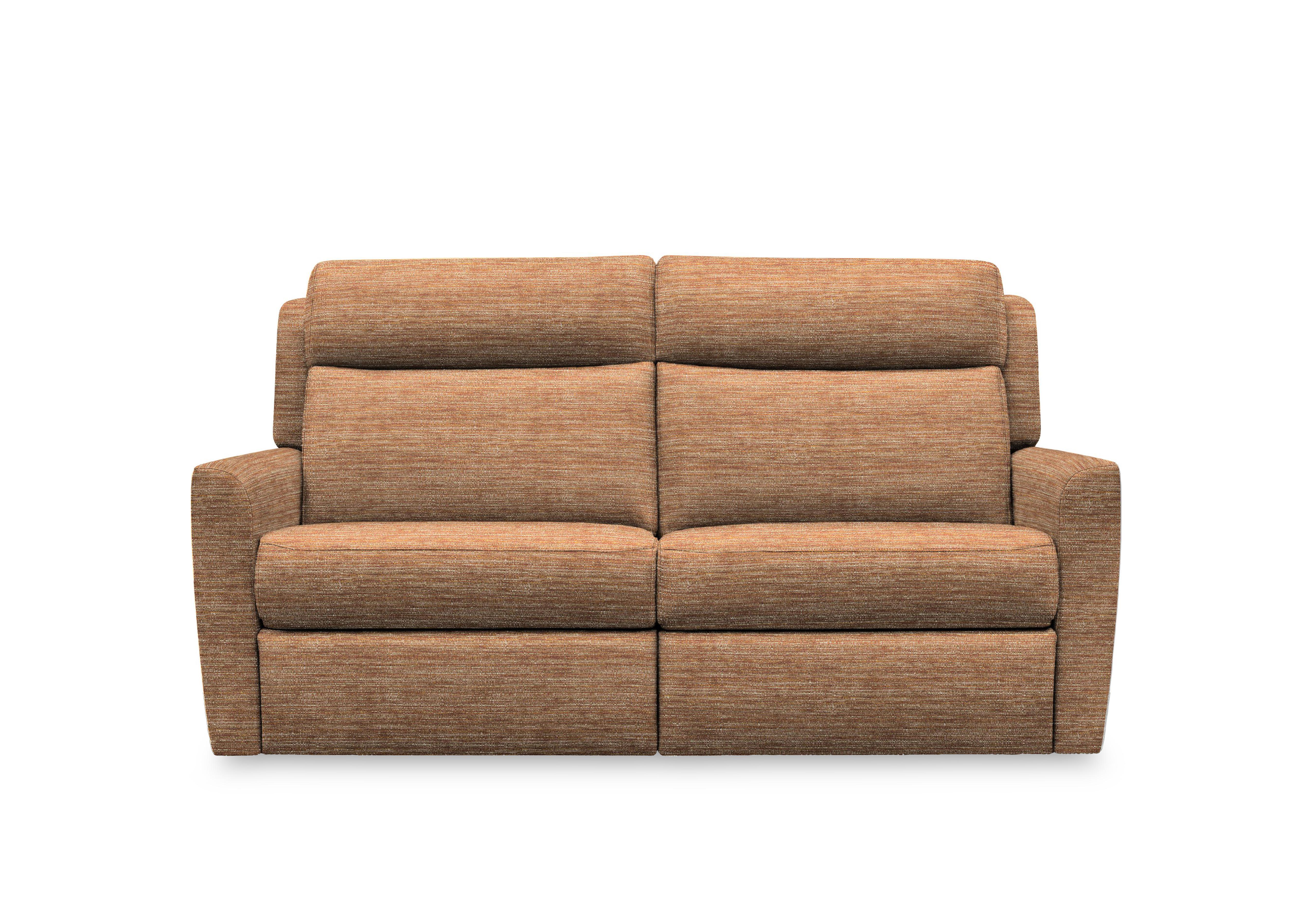 Wren 2 Cushion 3 Seater Fabric Power Recliner Sofa with Power Headrests and Power Lumbar in B908 Victoria Ginger on Furniture Village