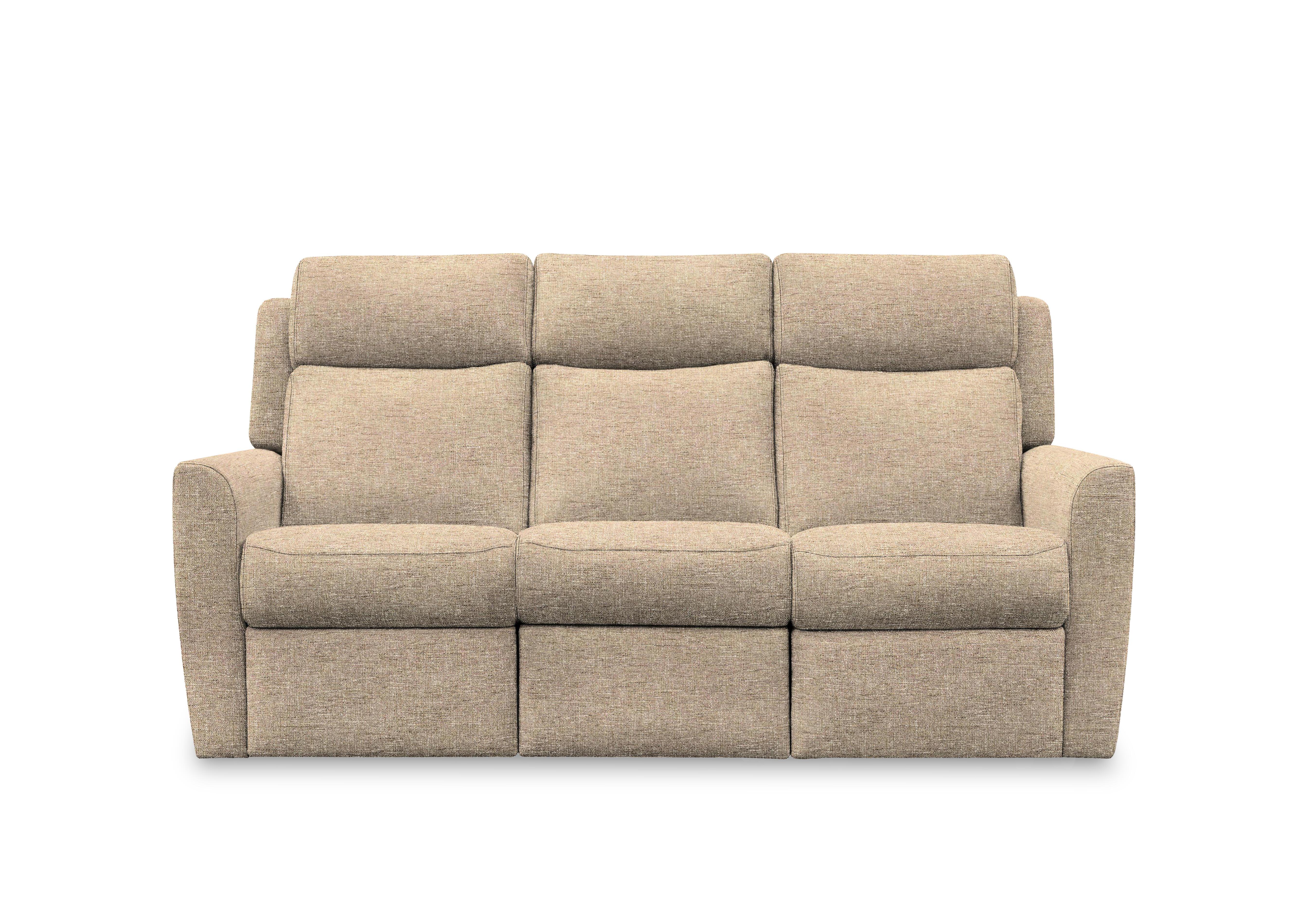 Wren 3 Seater Fabric Power Recliner Sofa with Power Headrests and Power Lumbar in A022 Dapple Sparrow on Furniture Village