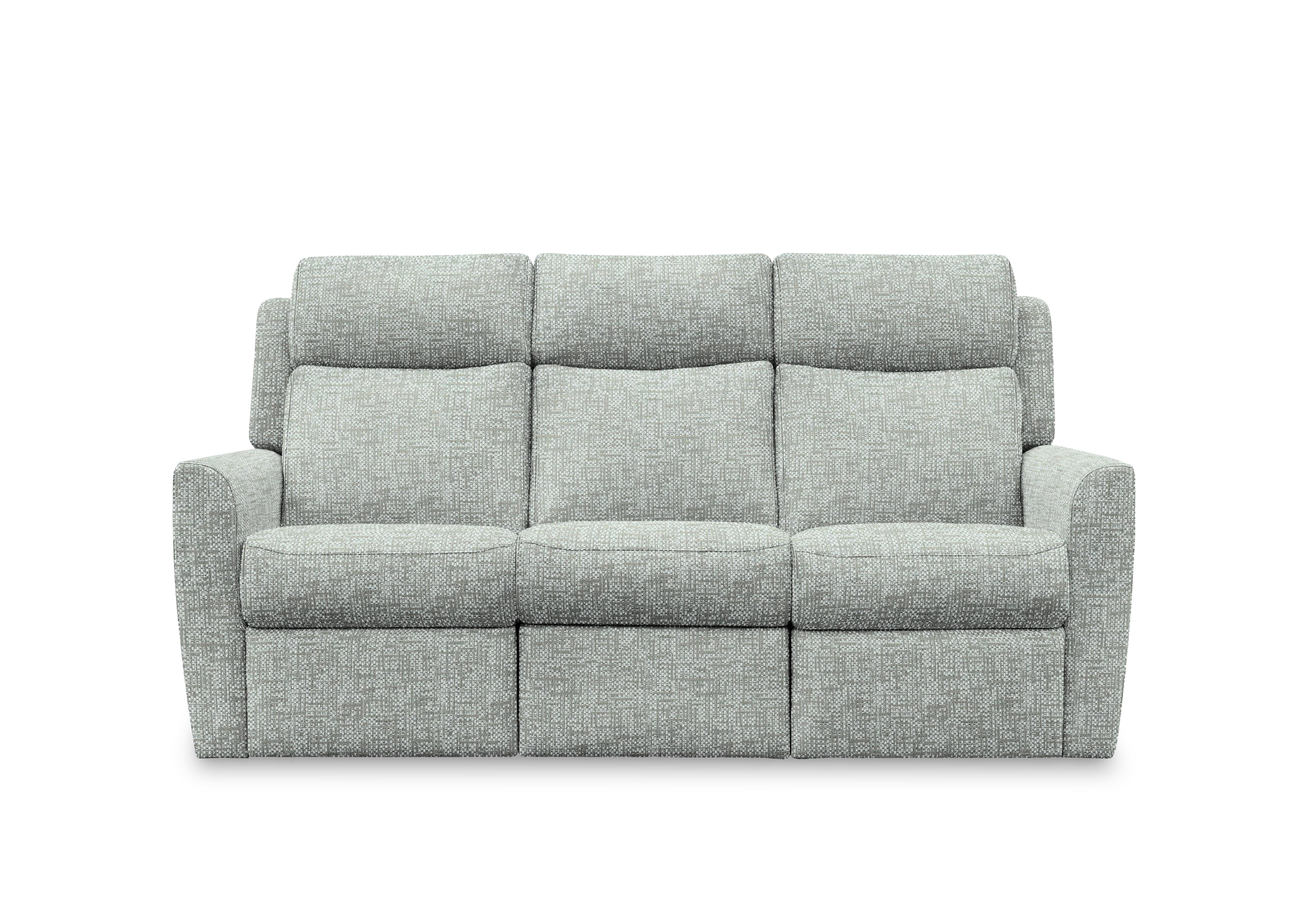 Wren 3 Seater Fabric Power Recliner Sofa with Power Headrests and Power Lumbar in B032 Remco Duck Egg on Furniture Village