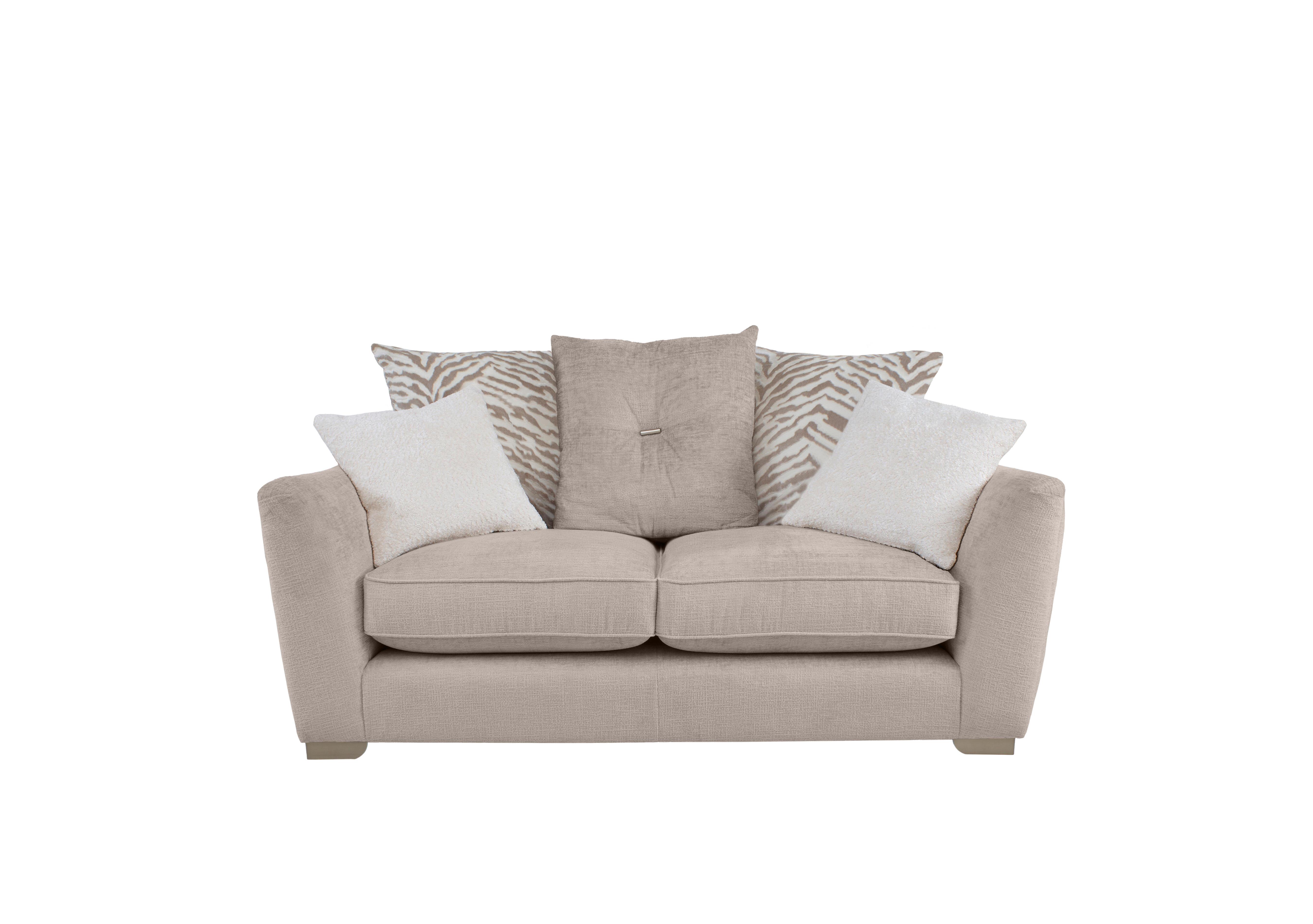 Boujee 2 Seater Scatter Back Sofa in Lustro Biscuit Ct on Furniture Village