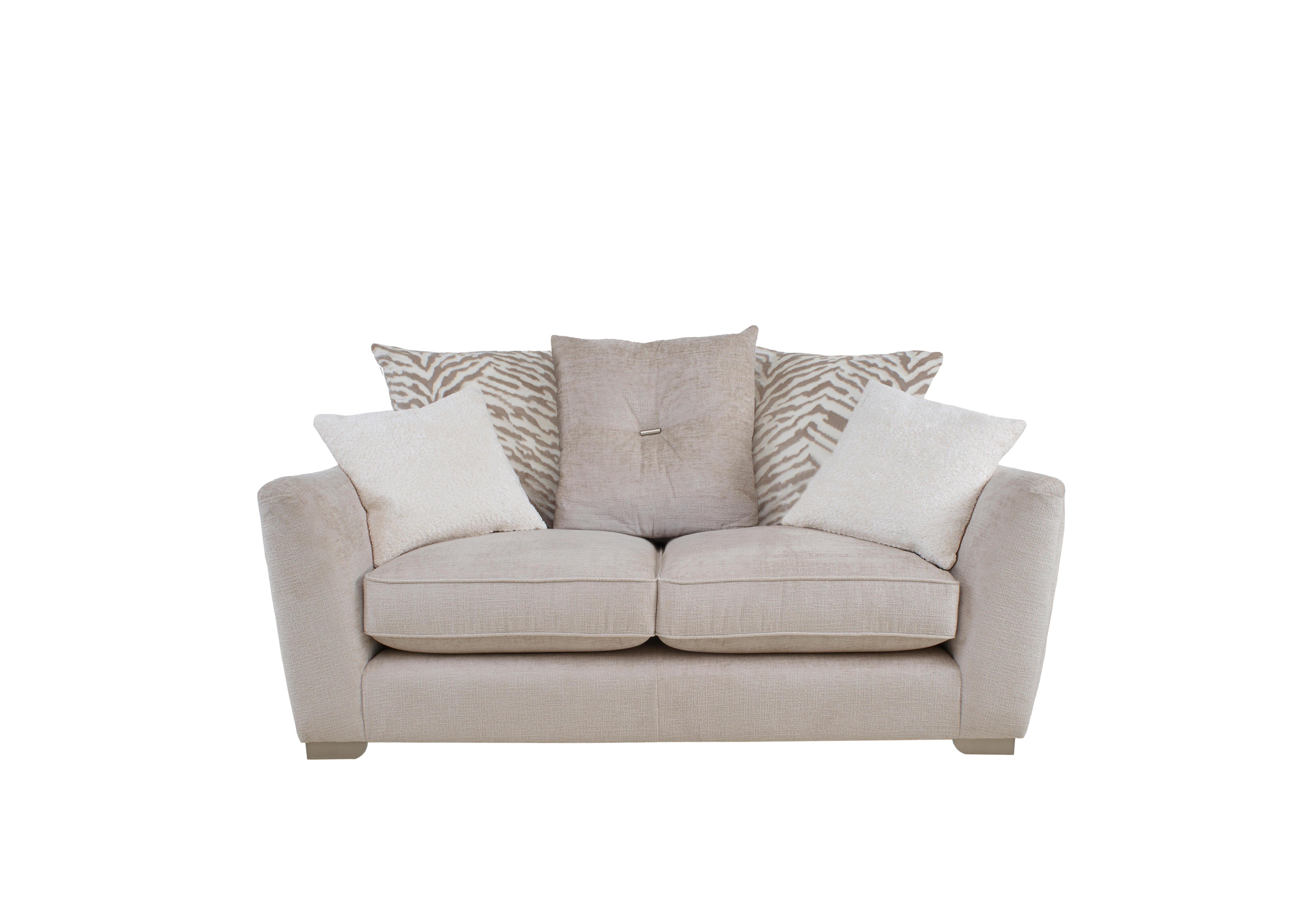 Boujee 2 Seater Scatter Back Sofa in Lustro Dove Ct on Furniture Village