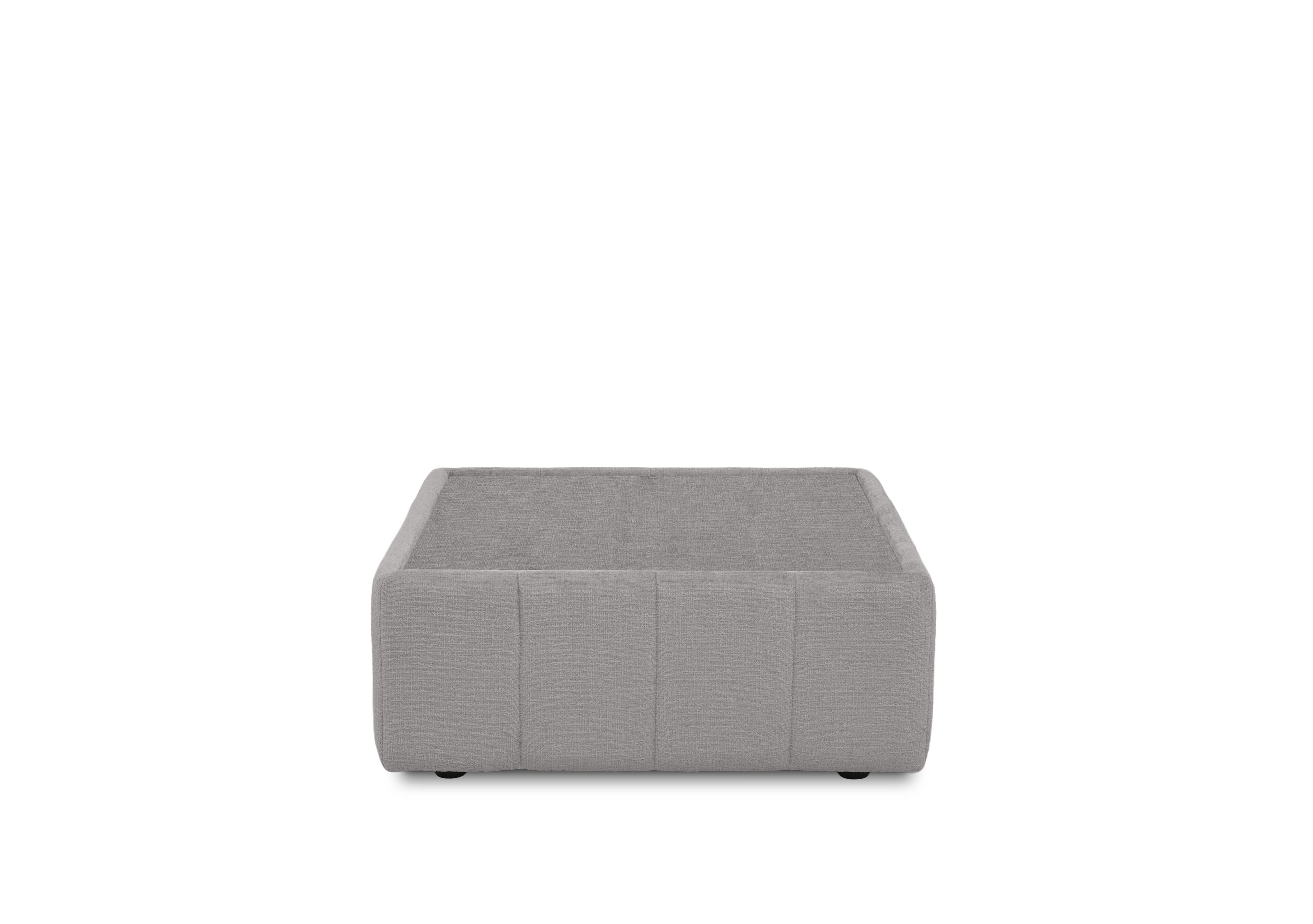 Boujee Square Glass Top Table in Lustro Stone on Furniture Village