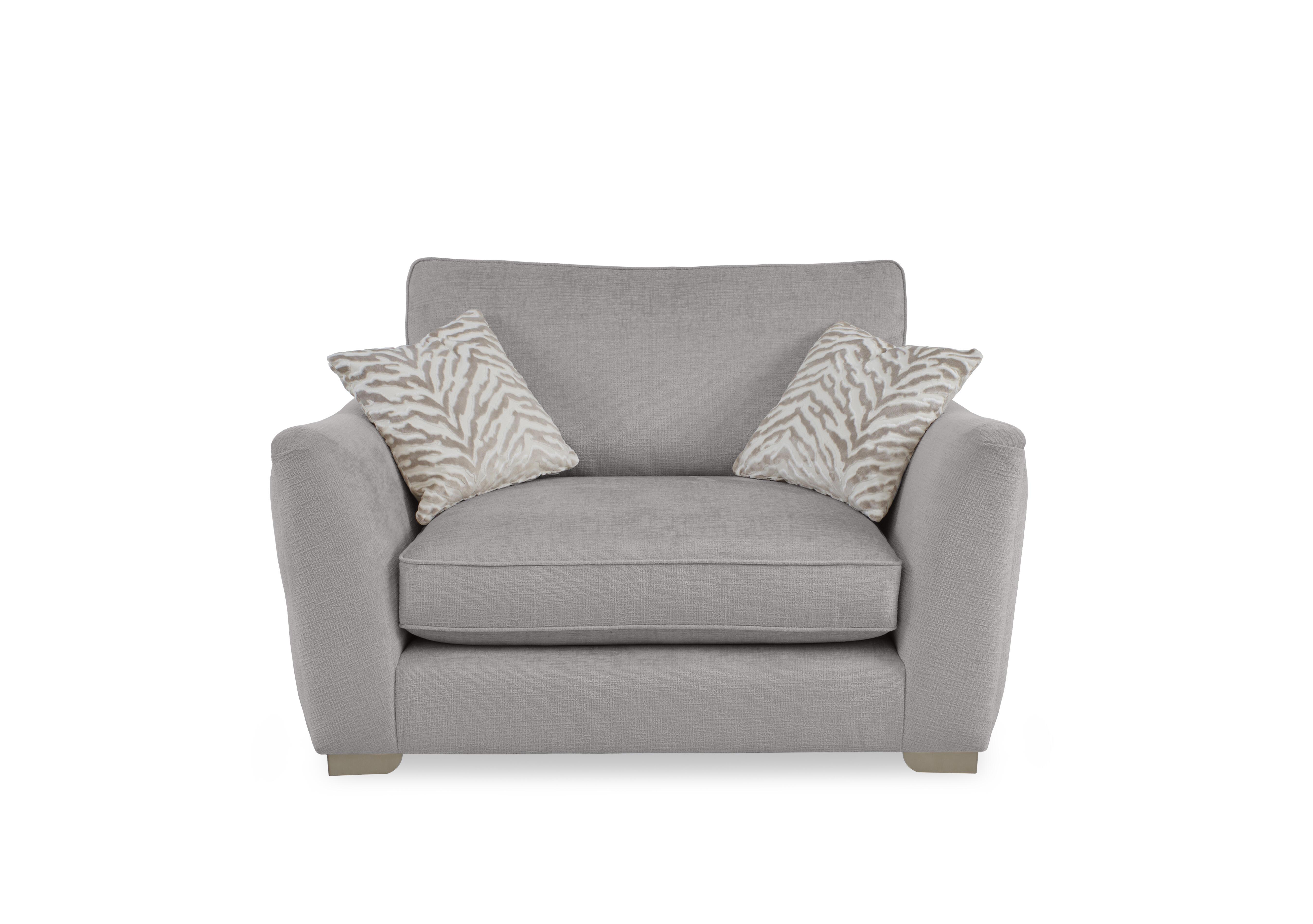 Boujee Snuggler in Lustro Stone Ct on Furniture Village