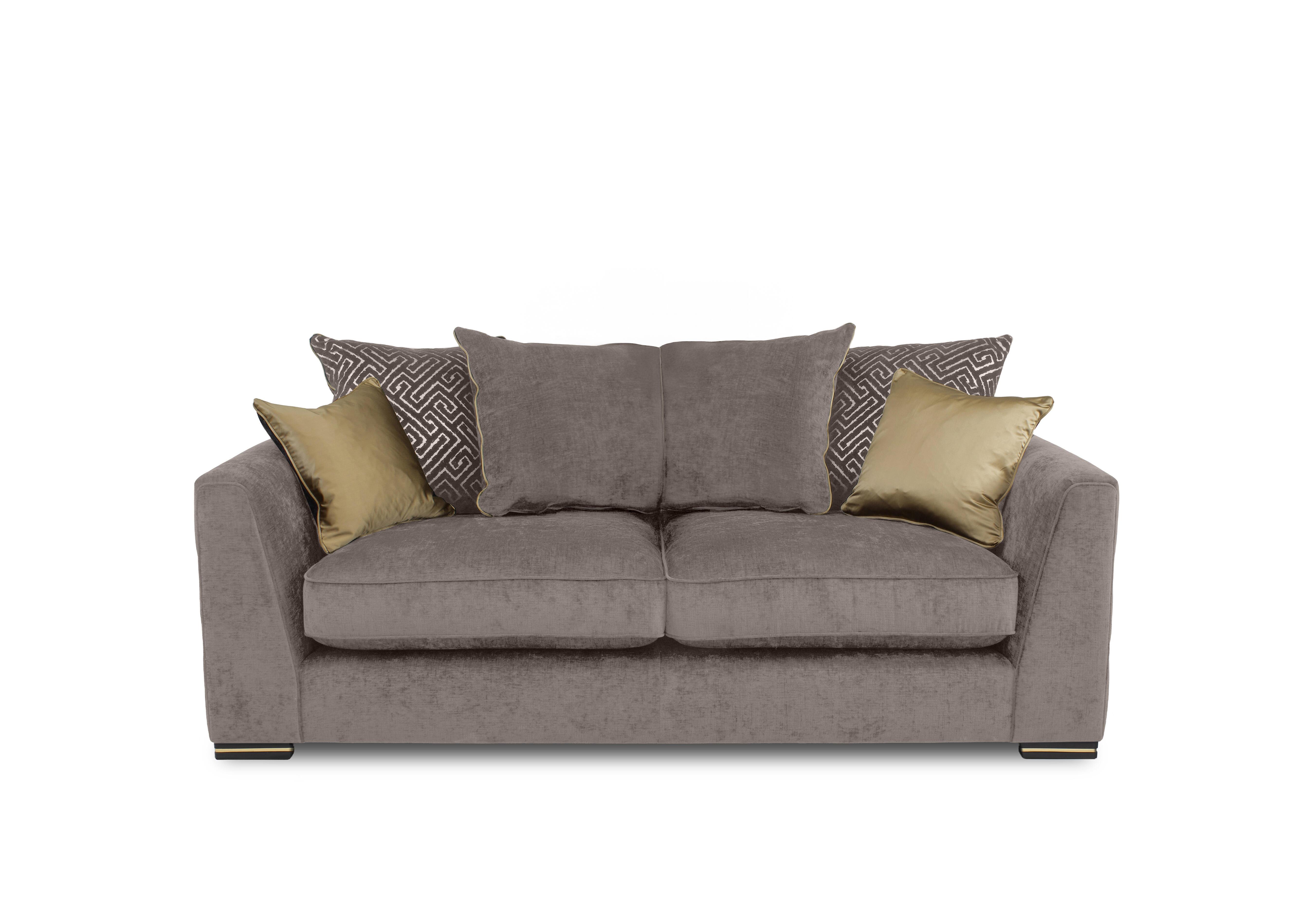 Bellissimo 2 Seater Scatter Back Sofa in Mirage Truffle Cp on Furniture Village