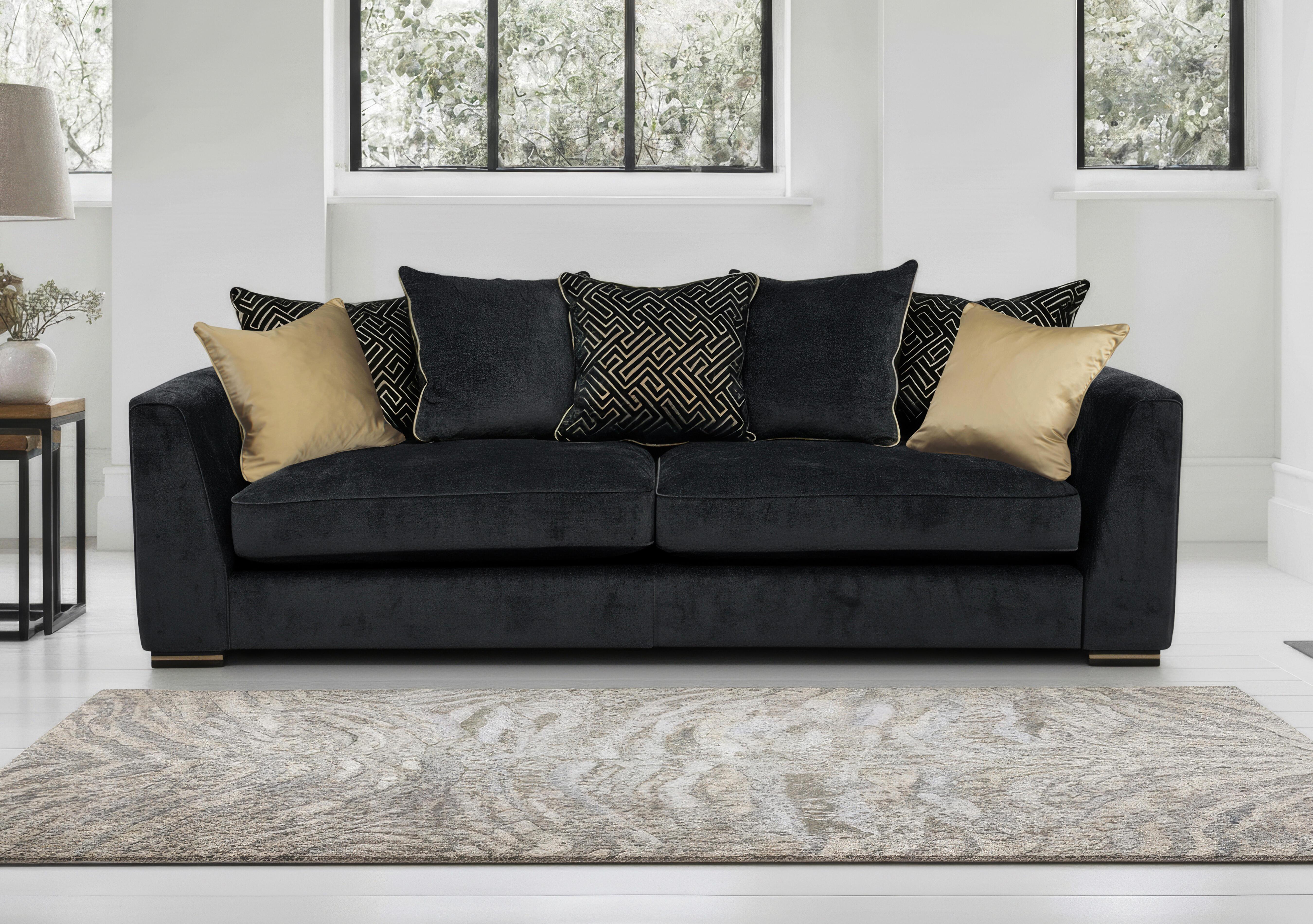 Bellissimo 4 Seater Split Frame Scatter Back Sofa in  on Furniture Village