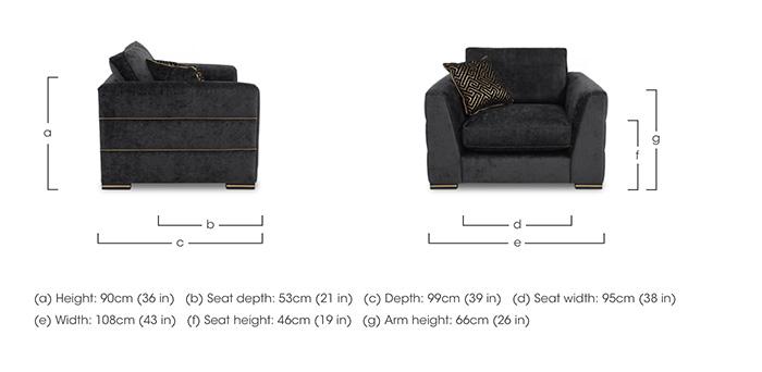 Bellissimo Chair in  on Furniture Village