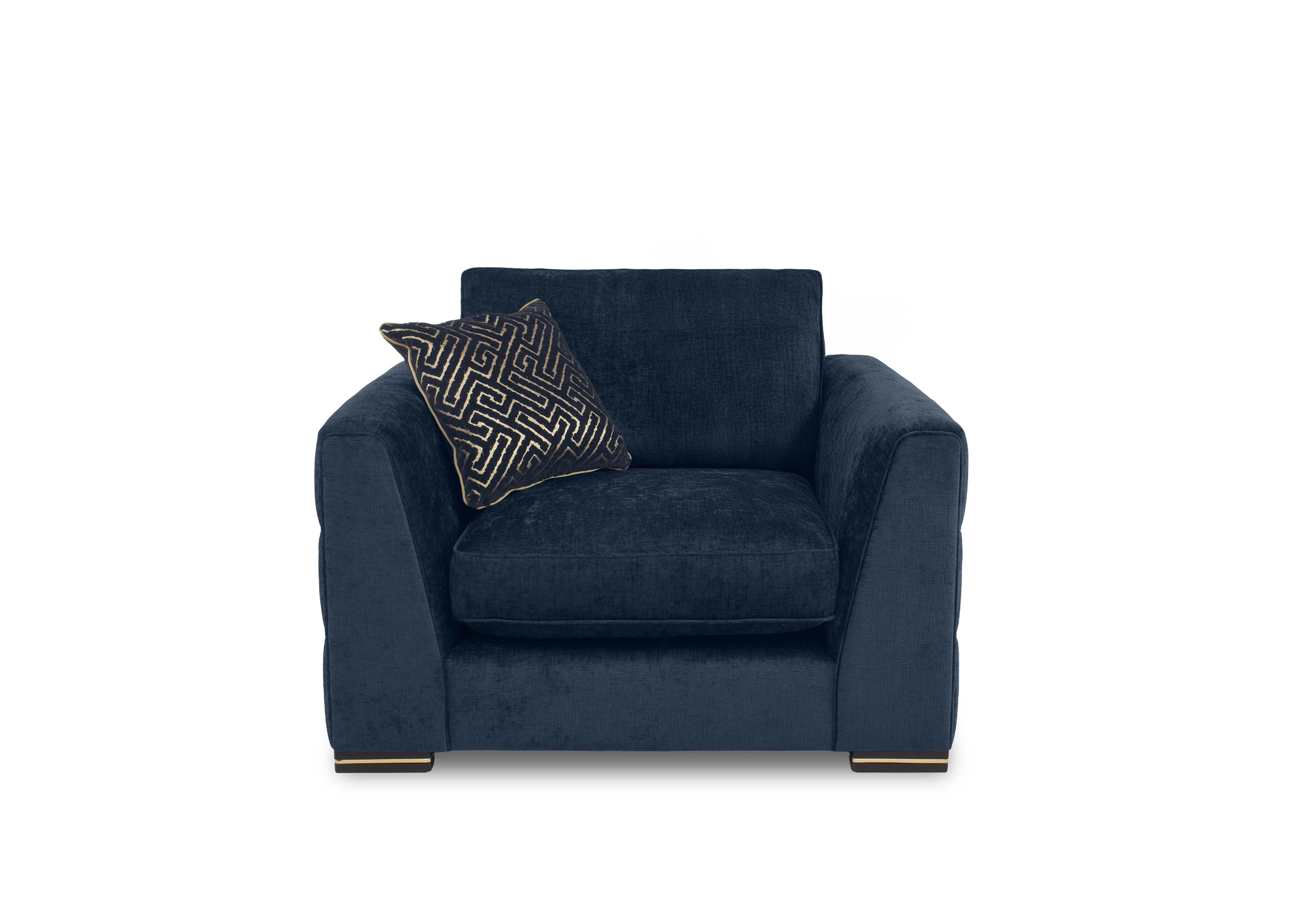 Bellissimo Chair in Mirage Navy Cp on Furniture Village