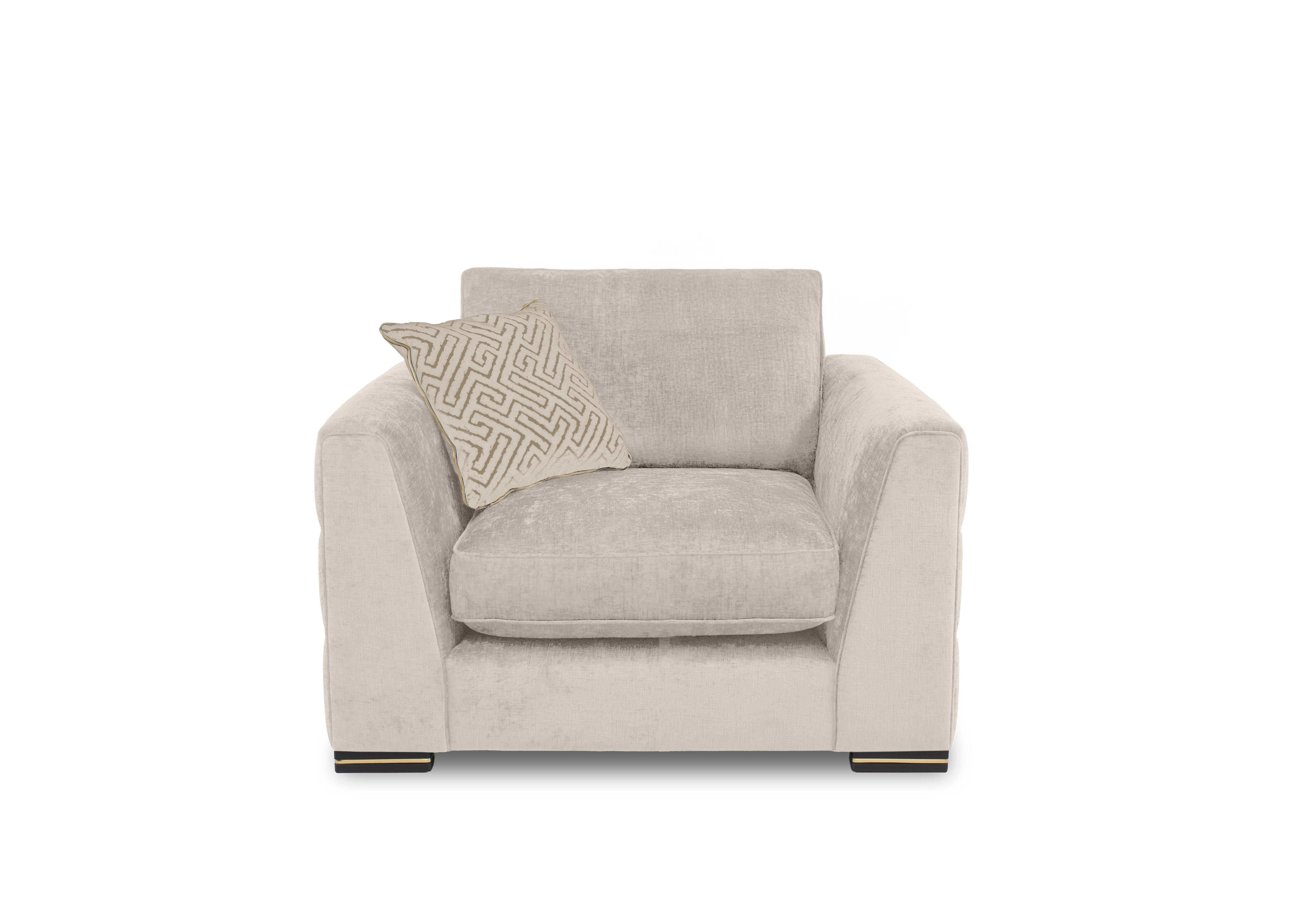 Bellissimo Chair in Mirage Pebble Cp on Furniture Village