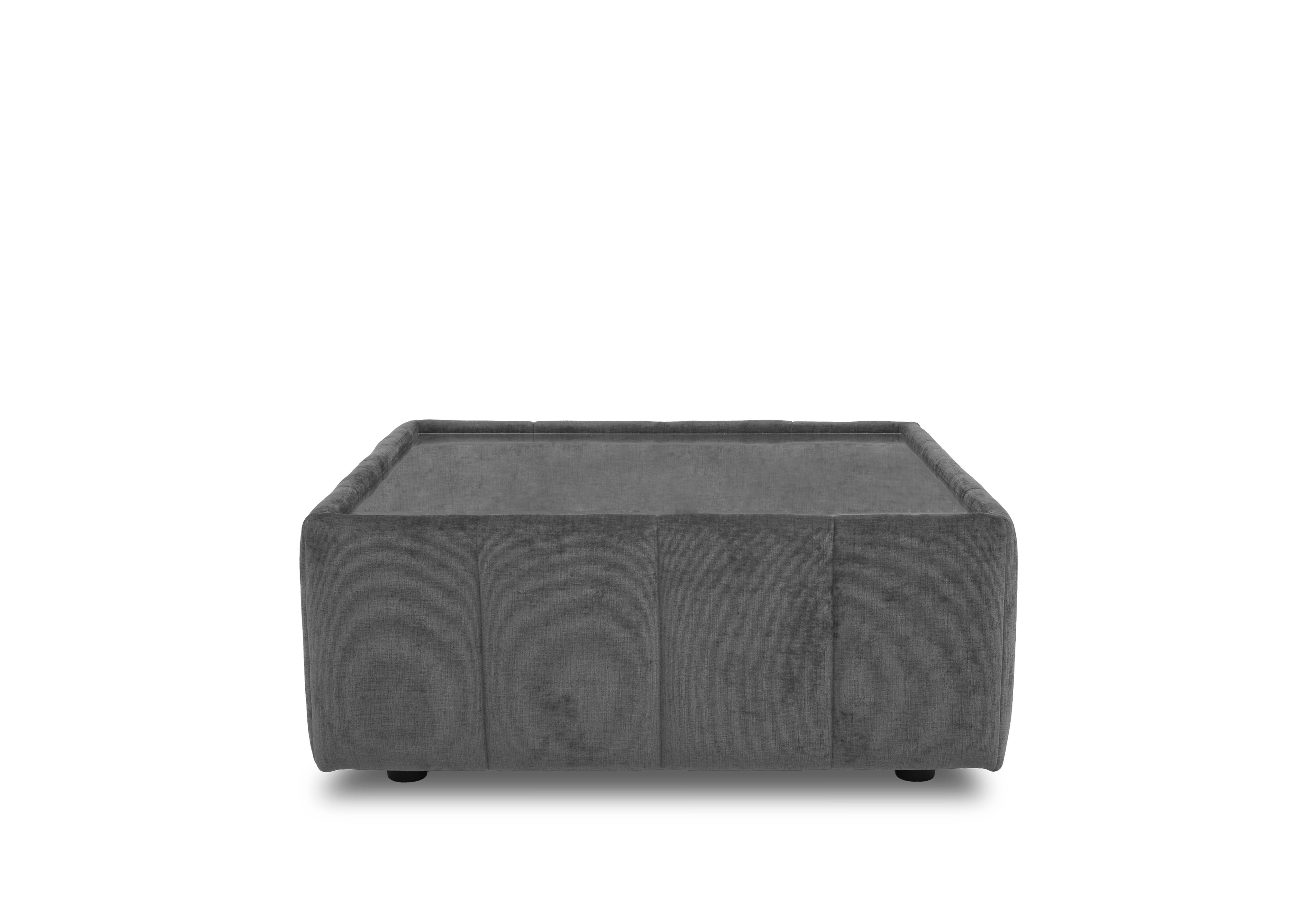 Bellissimo Square Glass Top Table in Mirage Shadow on Furniture Village