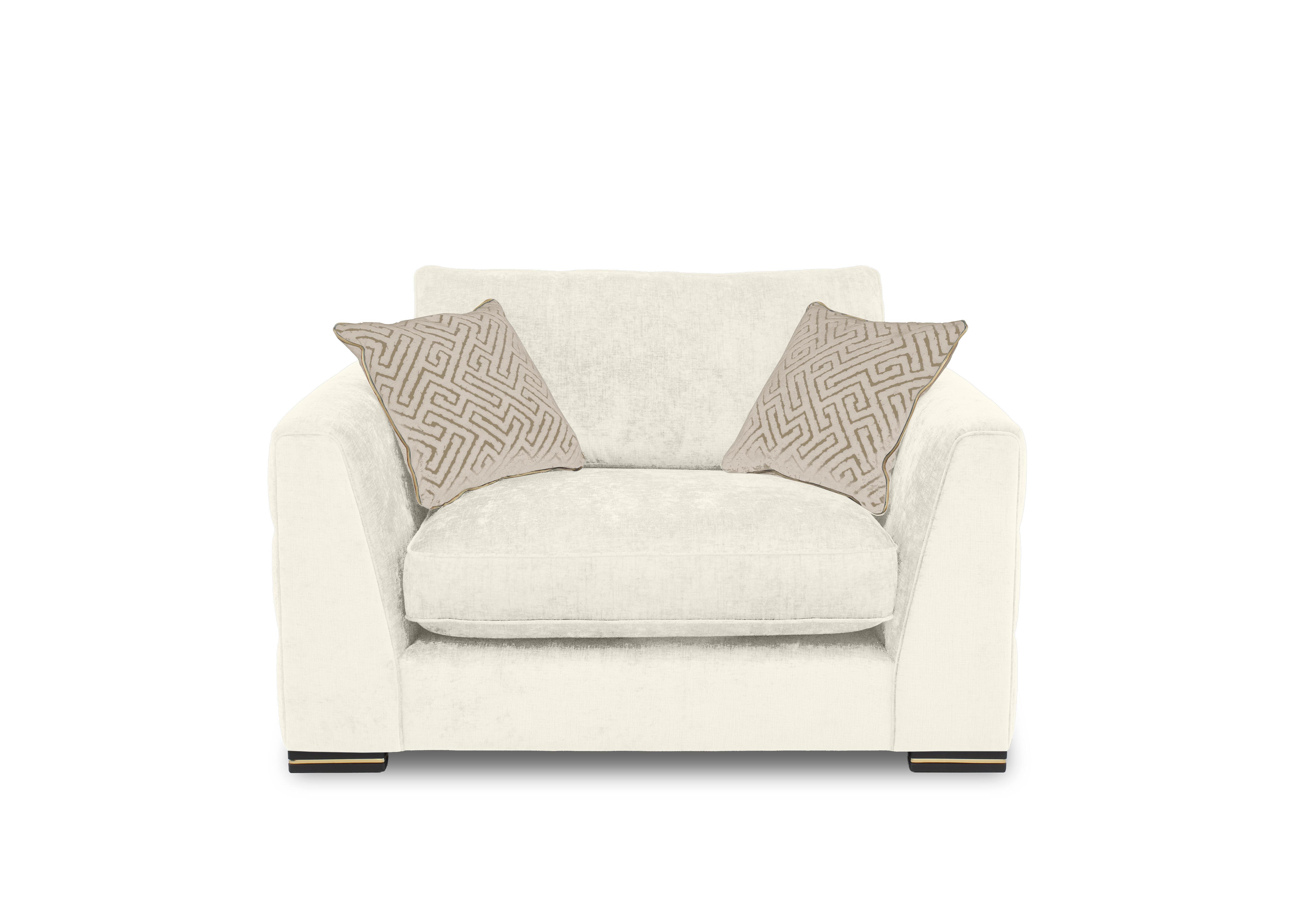 Bellissimo Snuggler in Mirage Linen Cp on Furniture Village