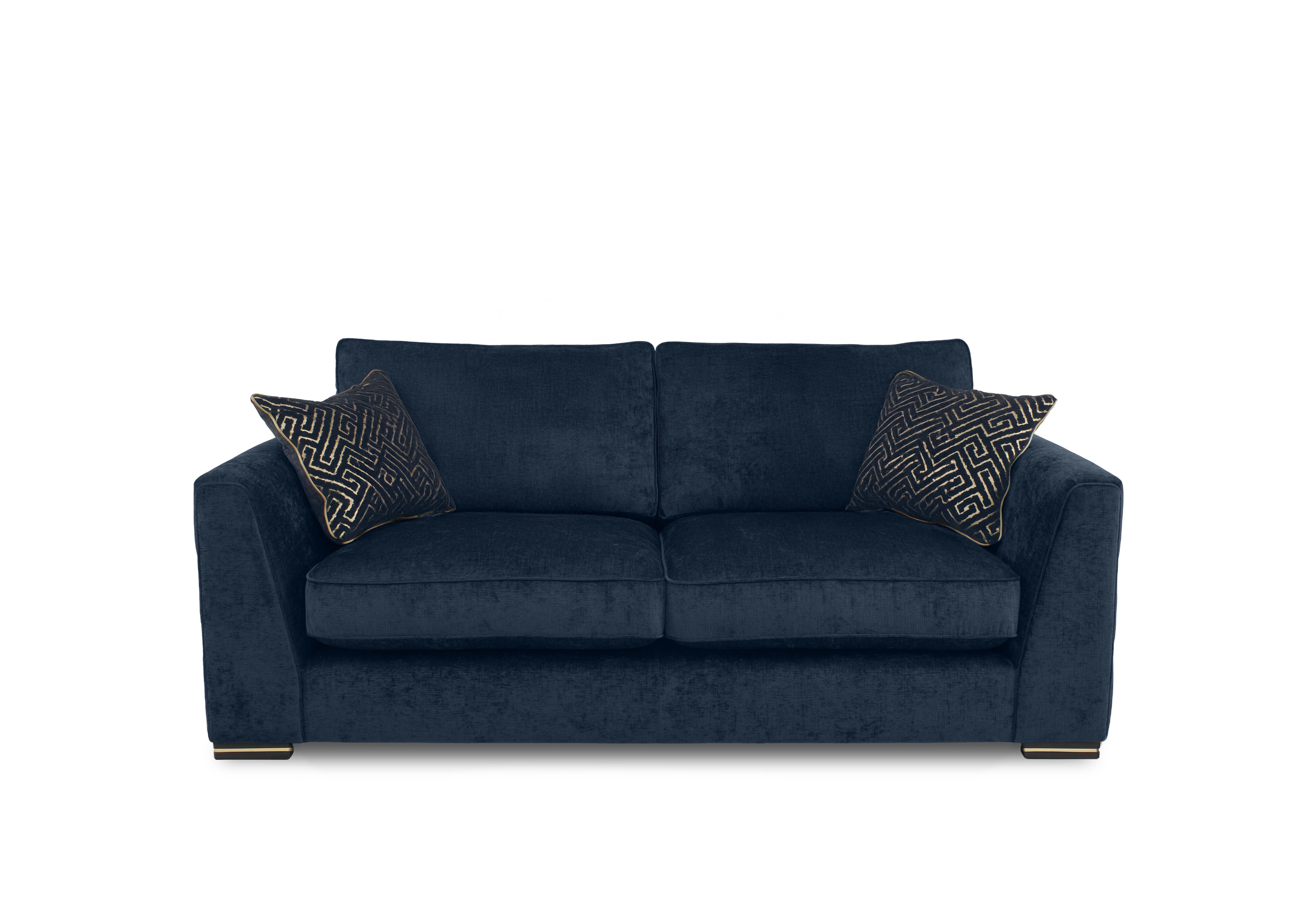 Bellissimo 2 Seater Classic Back Sofa in Mirage Navy Cp on Furniture Village