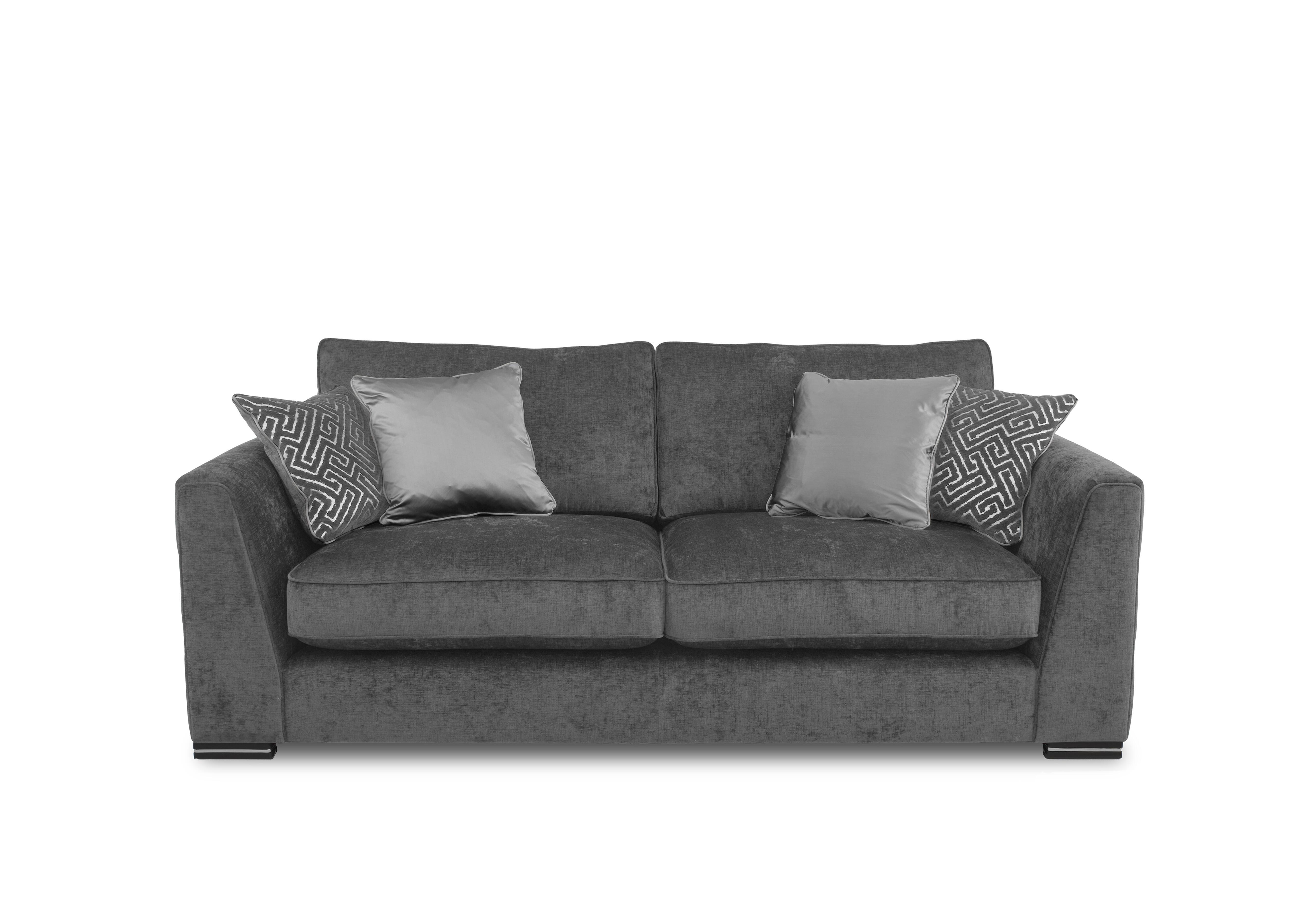 Bellissimo 3 Seater Classic Back Sofa in Mirage Shadow Cp on Furniture Village