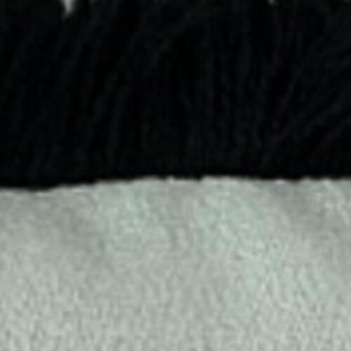 Fringed Hugo Large Cushion in Black on Furniture Village