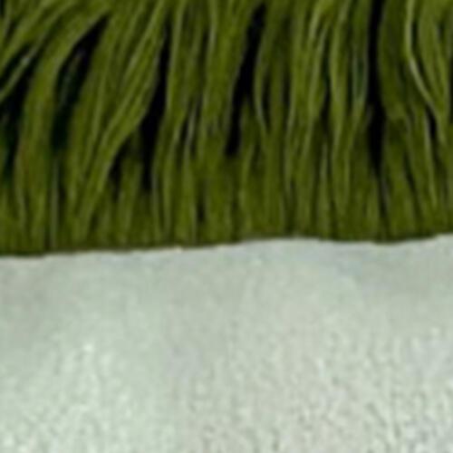 Fringed Hugo Large Cushion in Olive on Furniture Village