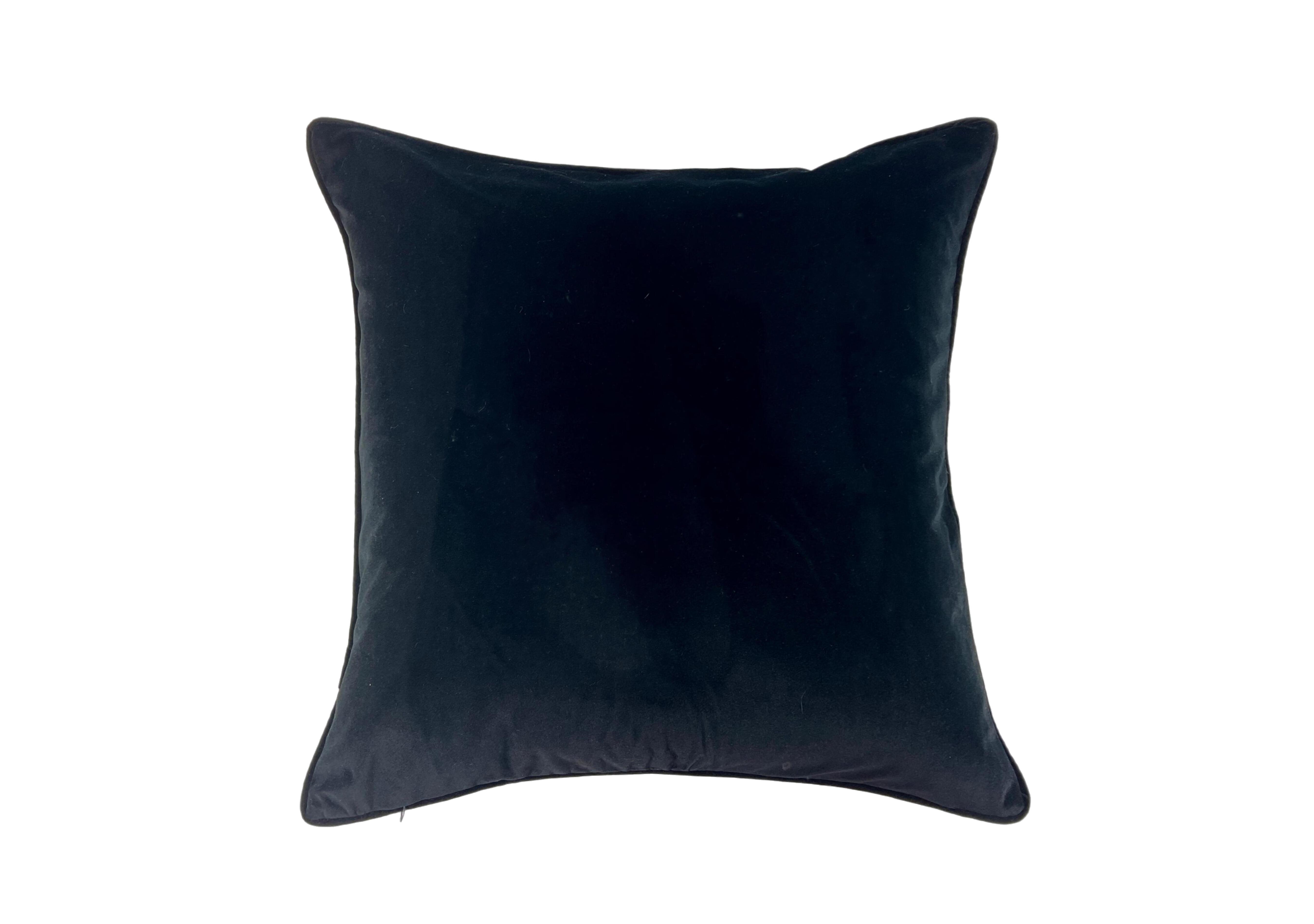 Kivo Large Cushion in Black on Furniture Village