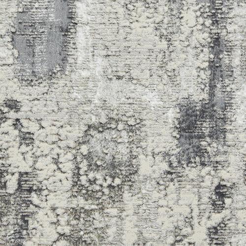 Virella Rug in White - Silver on Furniture Village