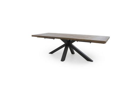 Jupiter Dining Table with Star Base and 4 Swivel Dining Chairs ...