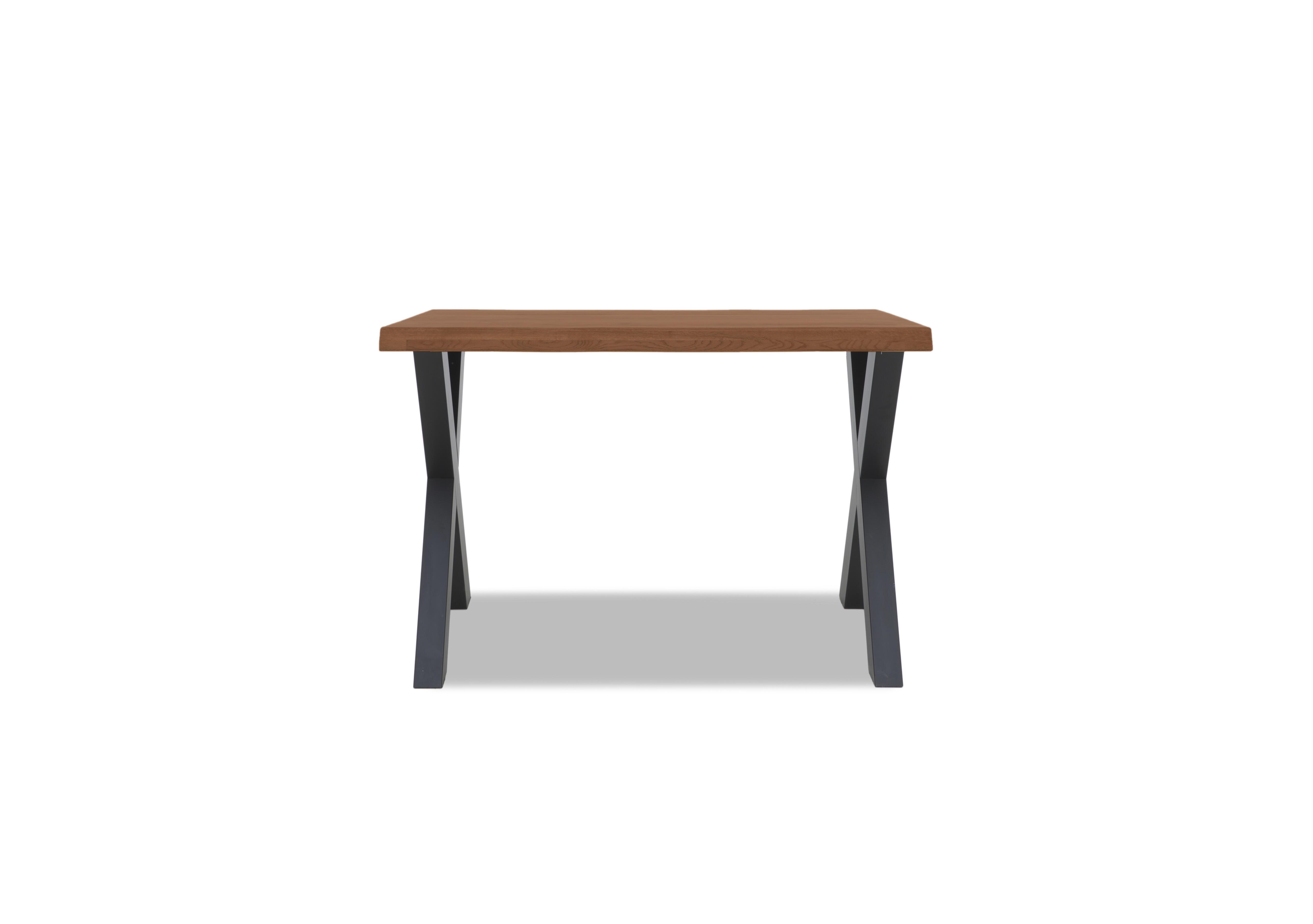 Hades Straight Edge Bar Table with X Shaped Legs in 6 Old Bassano on Furniture Village