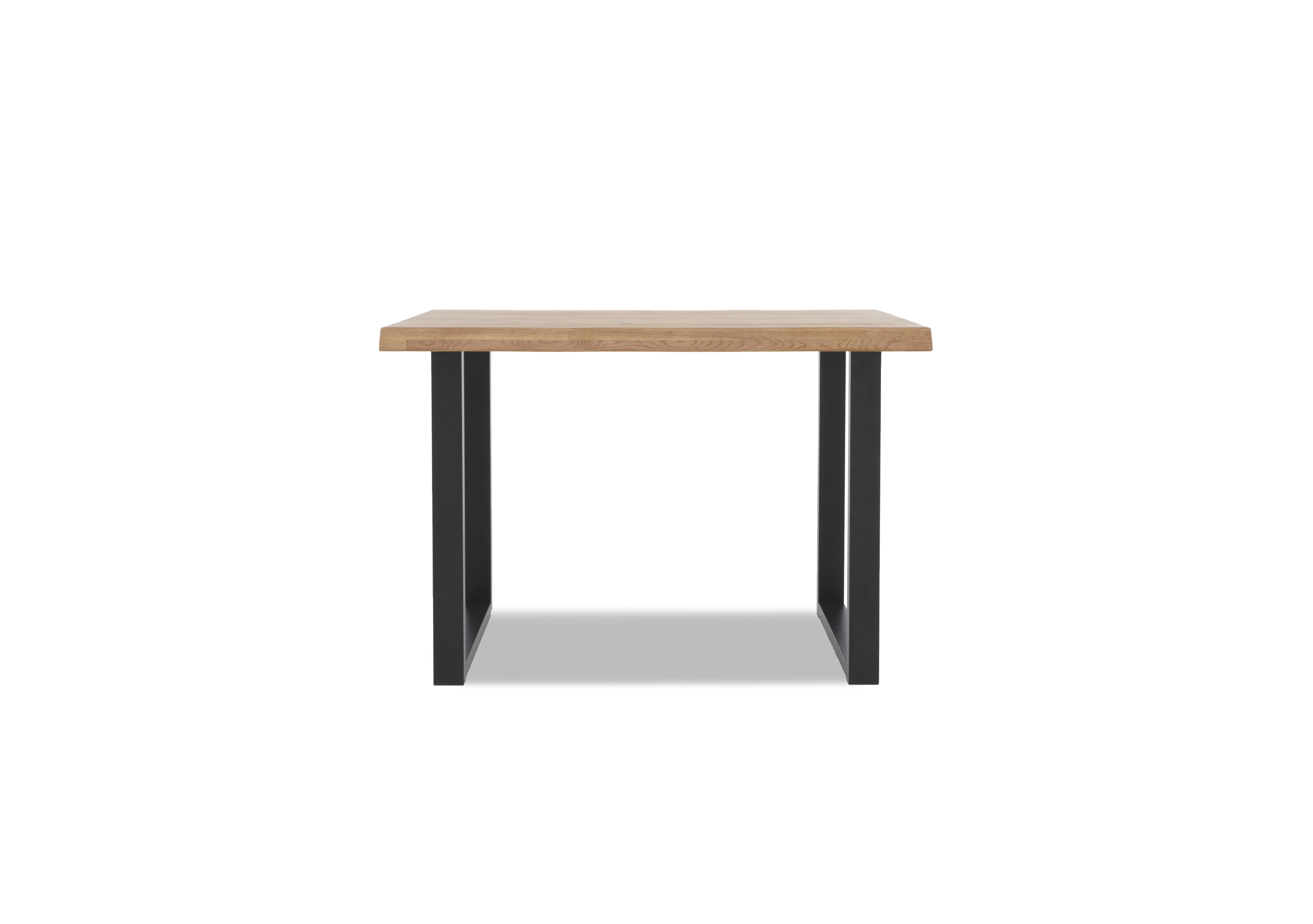 Hades Raw Edge Bar Table with U Shaped Legs in 1 Oil on Furniture Village