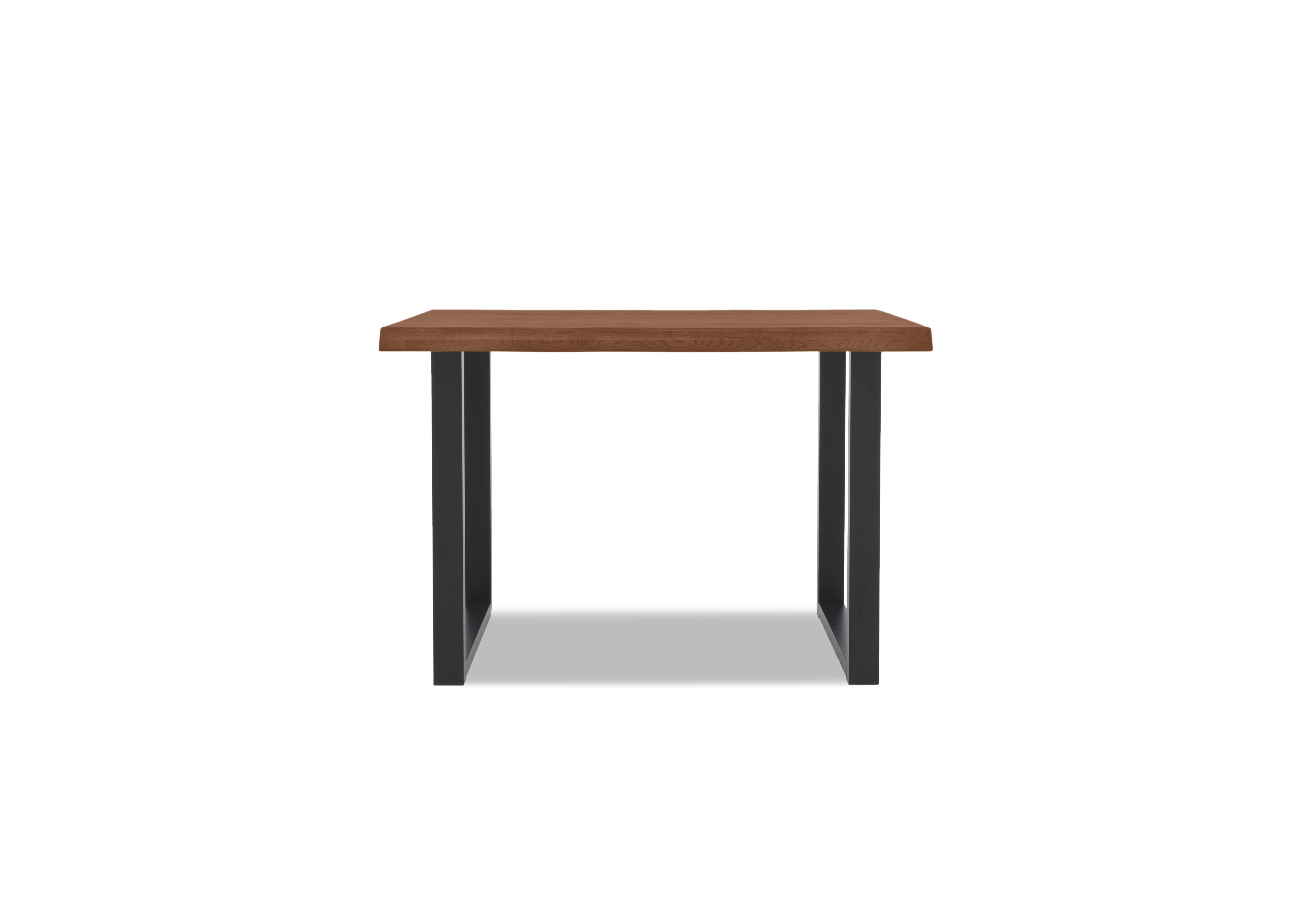 Hades Raw Edge Bar Table with U Shaped Legs in 6 Old Bassano on Furniture Village