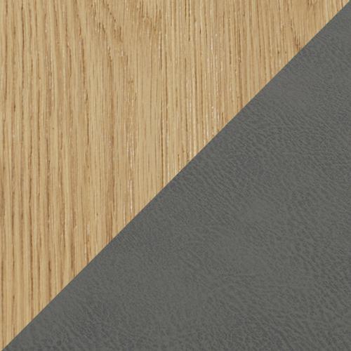 Venus Dining Table and Left Hand Facing Corner Dining Bench in Grey - Earth on Furniture Village