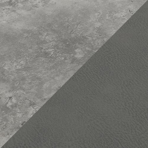 Venus Dining Table and Left Hand Facing Corner Dining Bench in Grey - Moon on Furniture Village